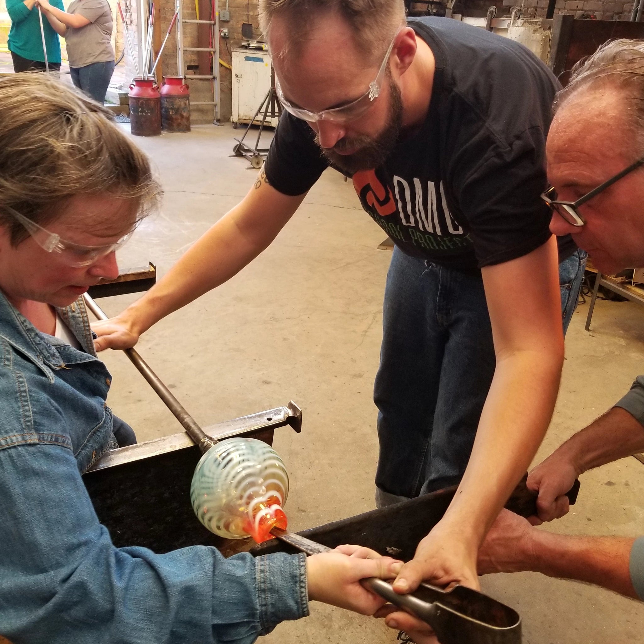 Glassblowing 3 - April 6 & 7