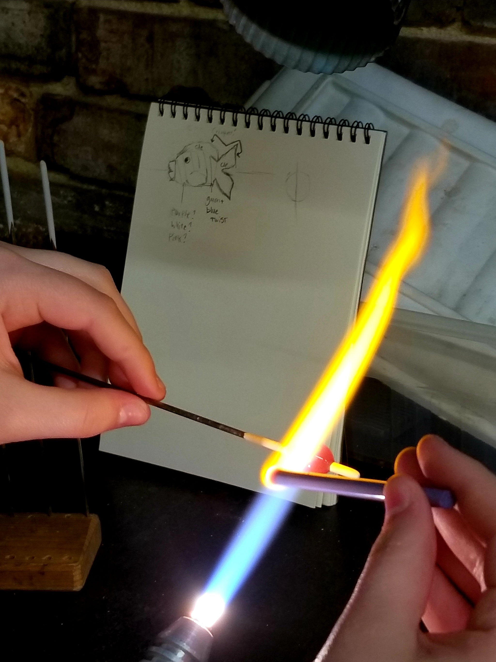 Fish Beads using the minor torch