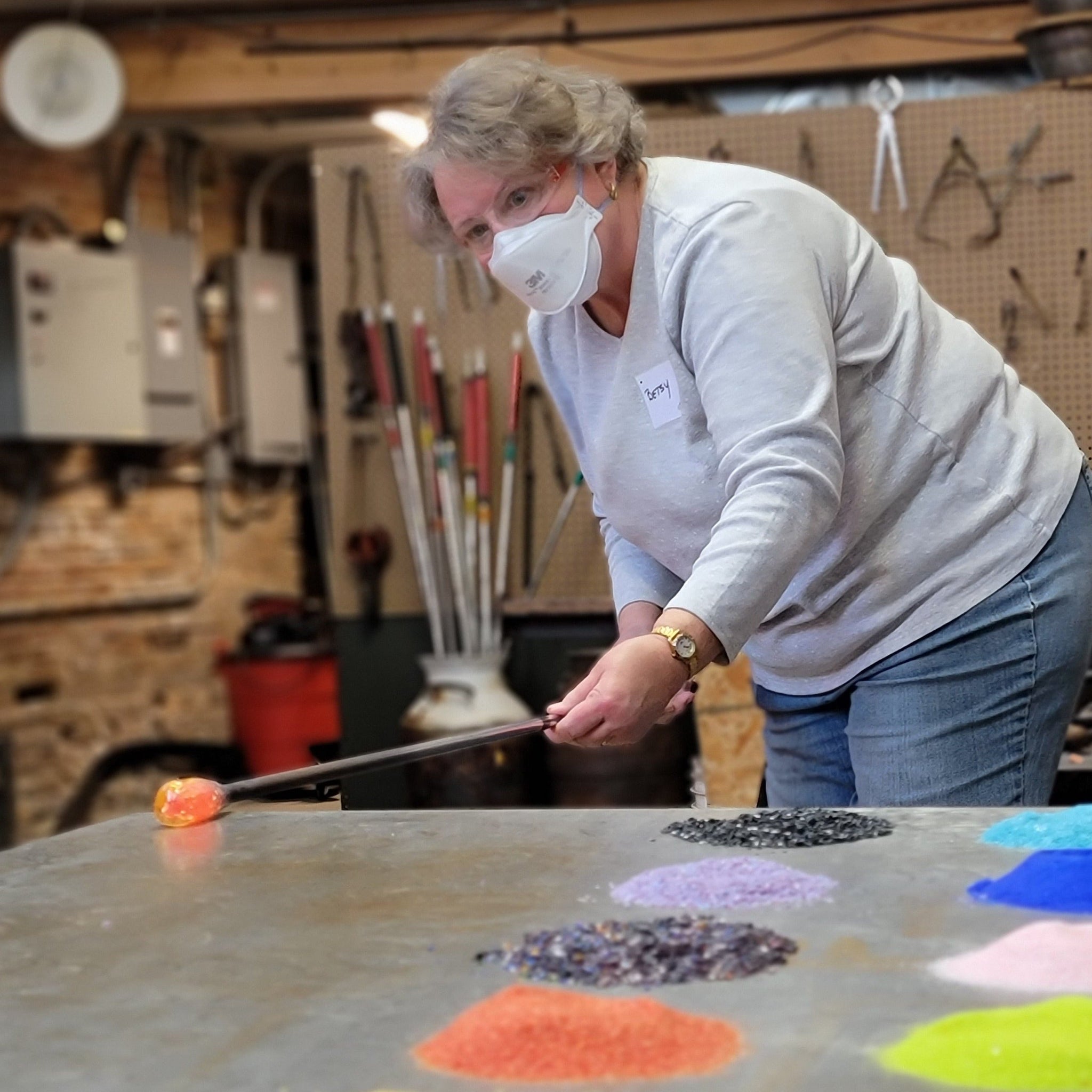 Glass Experience! Blown Glass Hearts - January 27