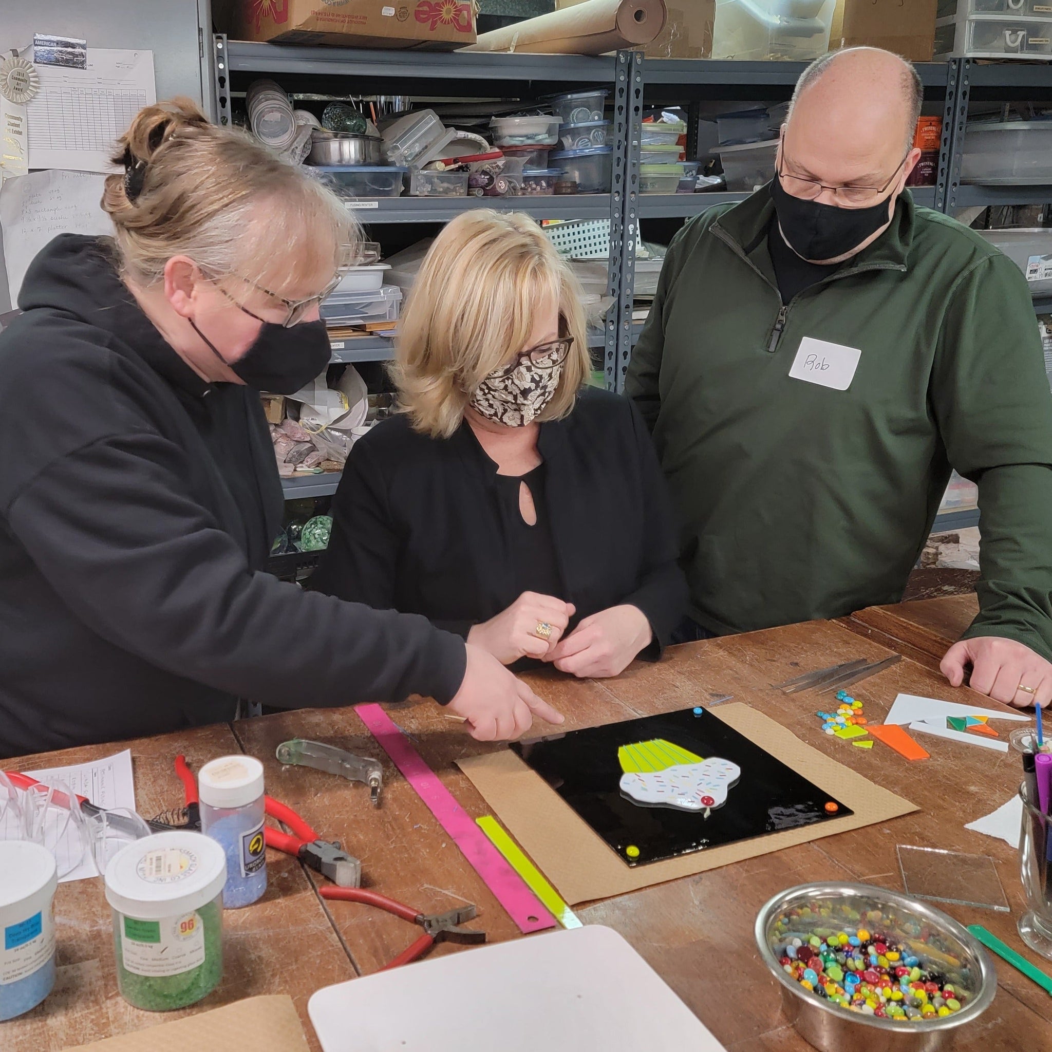 Fall Fused Serving Platter - October 14