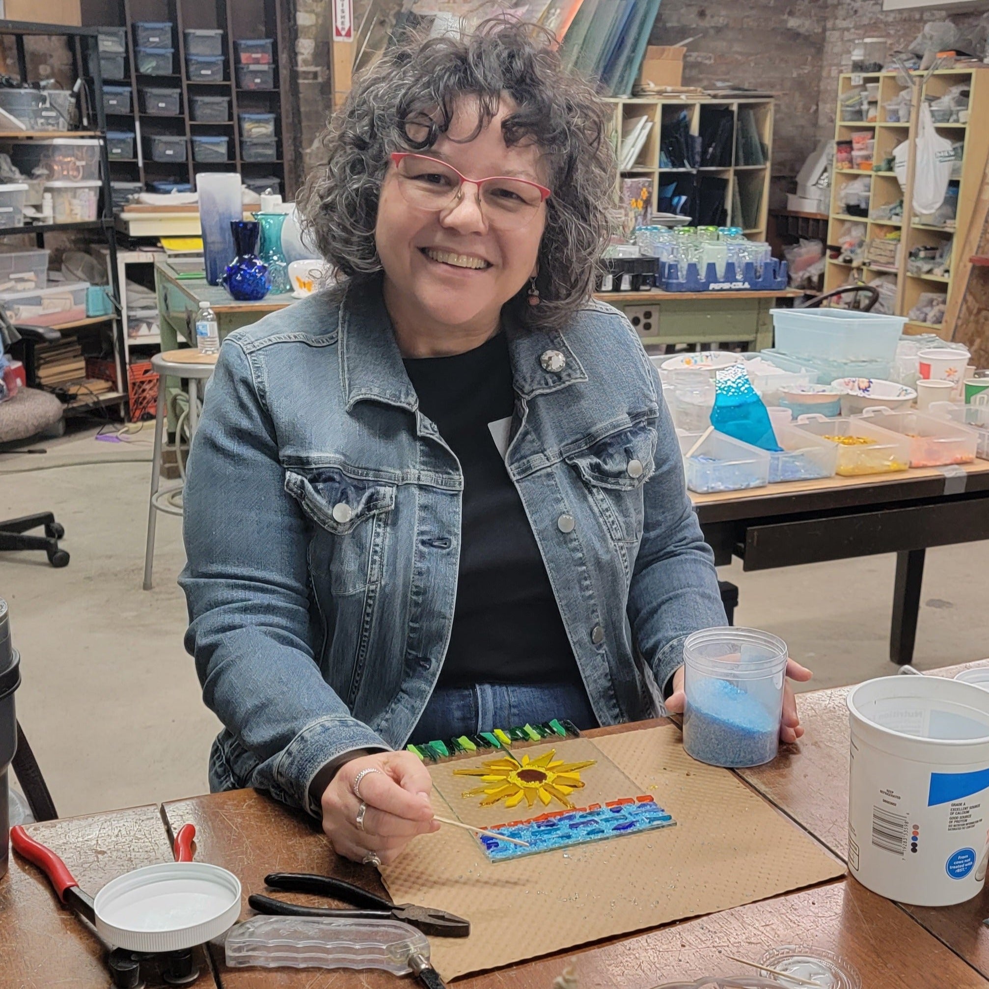 Fused Glass Halloween Candy Bowl - October 18