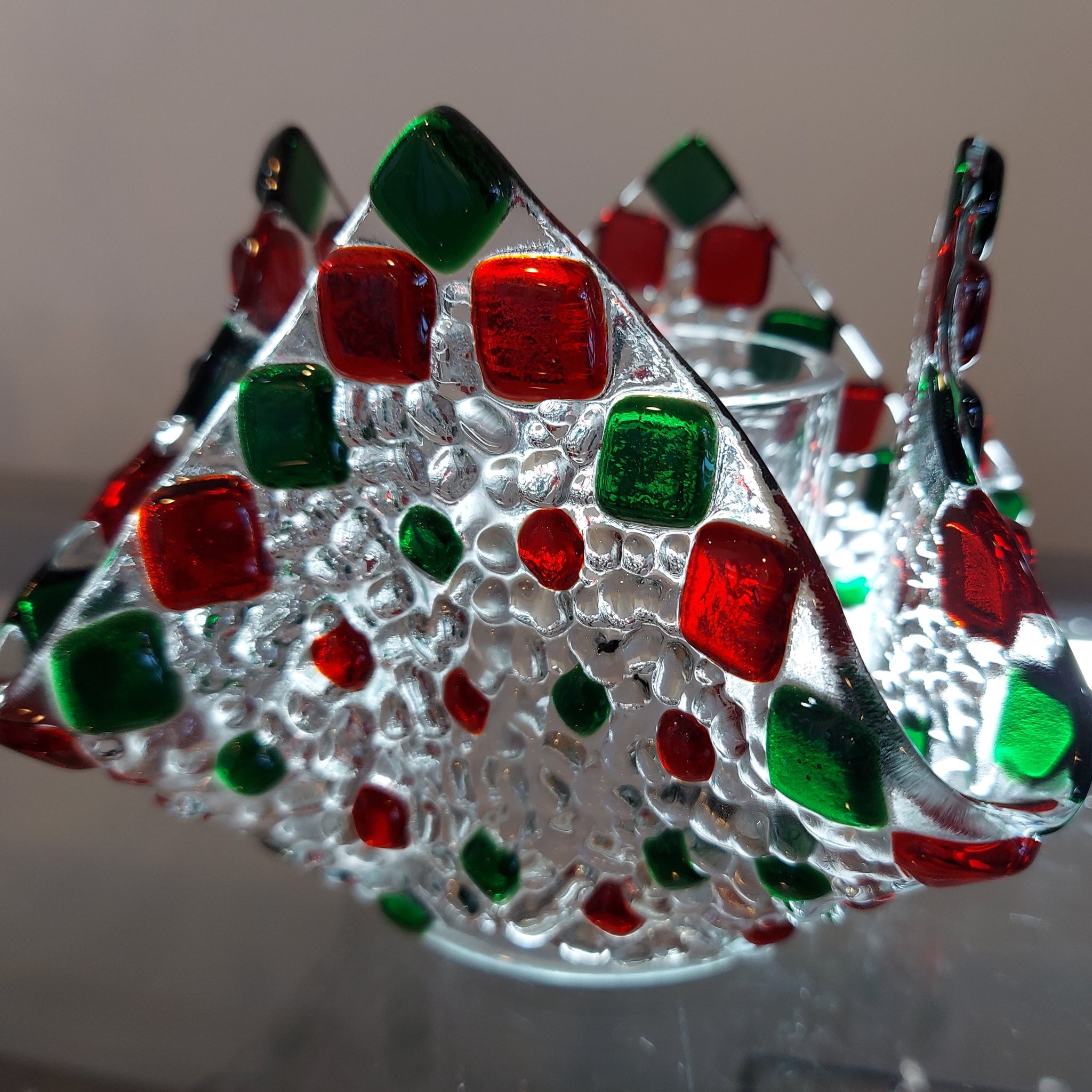 Fused Glass Holiday Candle Holder: December 6 (10am-12pm)