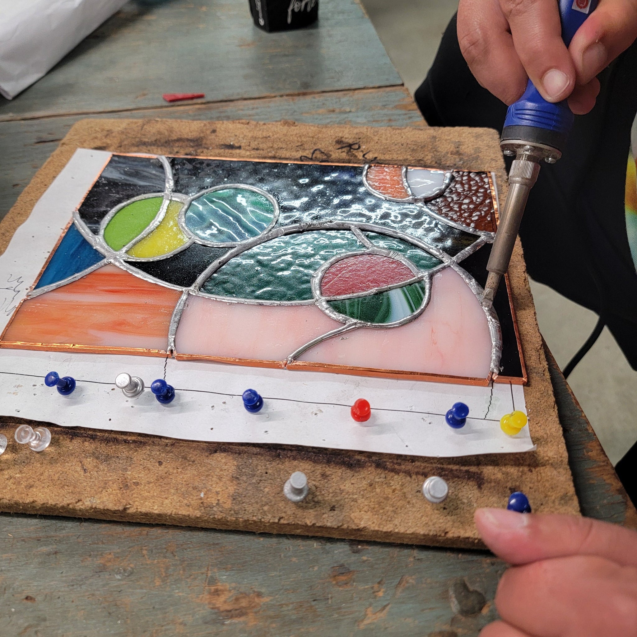 Intermediate Stained Glass - August 7, 14 & 21 (3-day class)