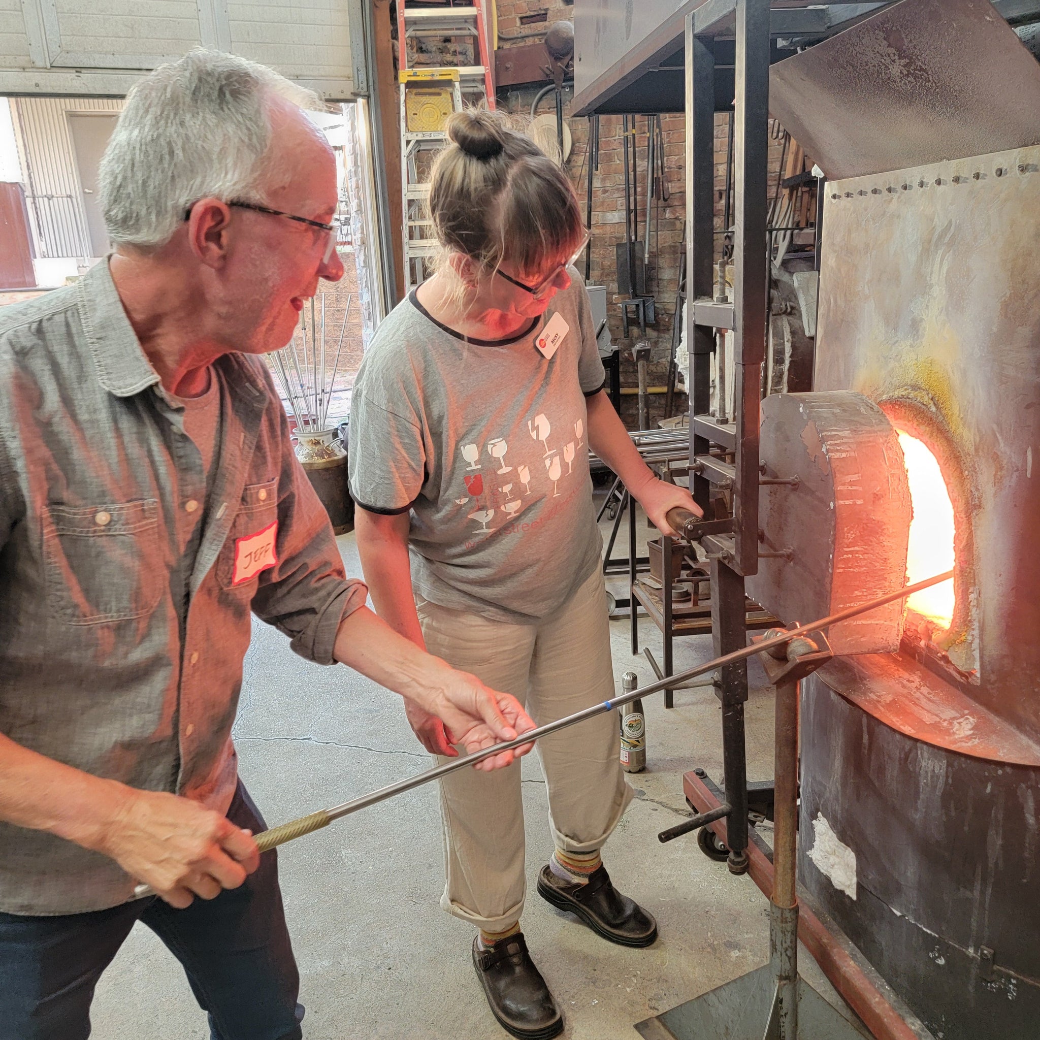 Glassblowing 1: Oct 13 & 20, Nov 3 & 10 (Mondays)