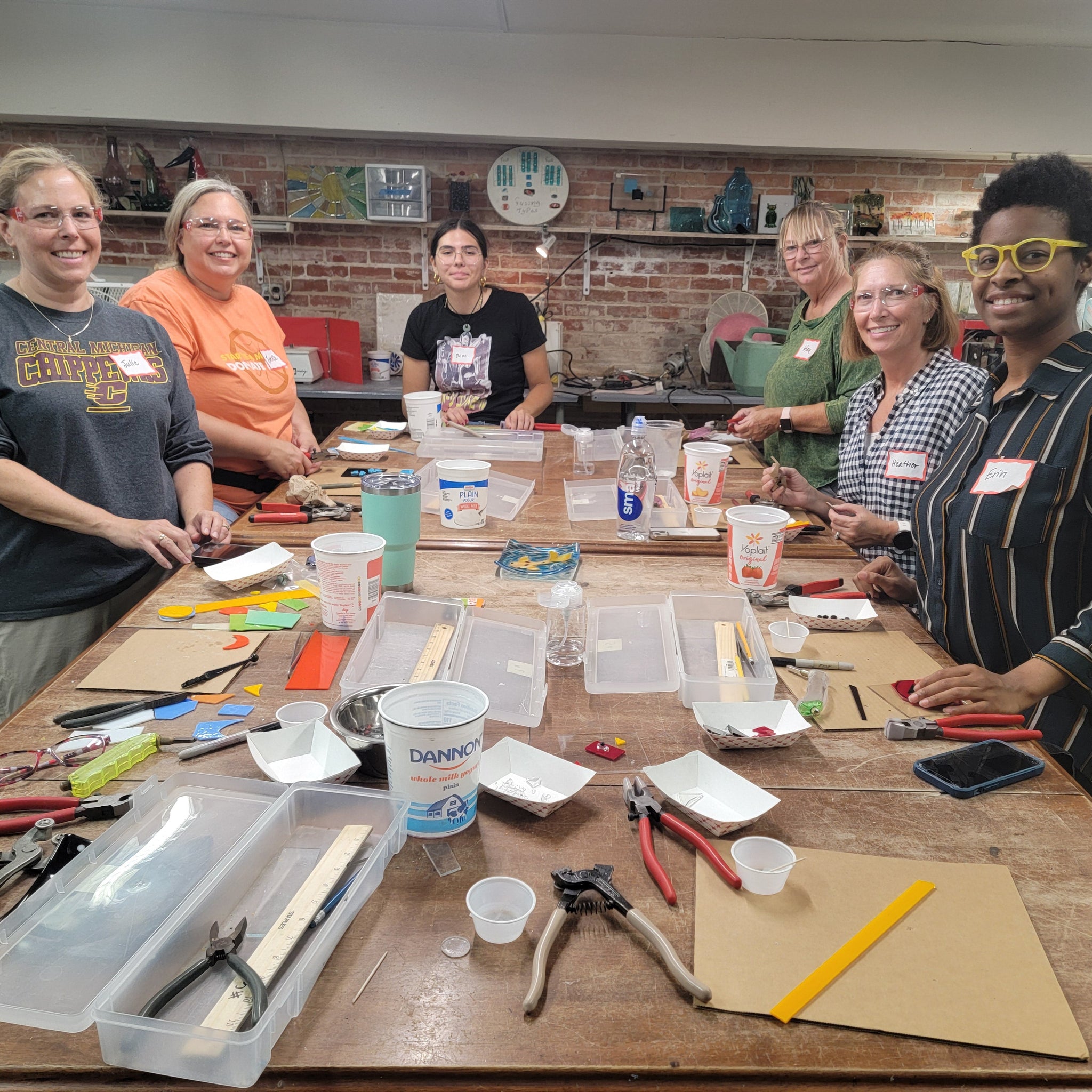 Fused Glass Pocket Vase - Tuesday, August 5 (6-8pm)