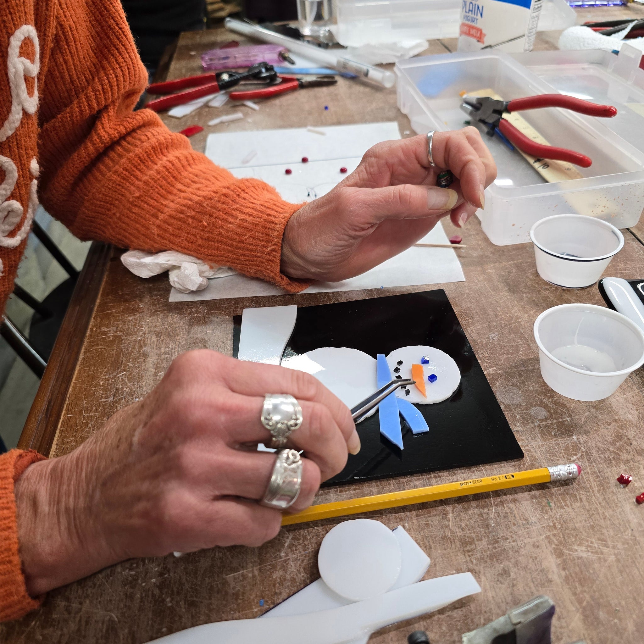Cookies for Santa: Fused Glass Plate - November 18 (1-3pm)