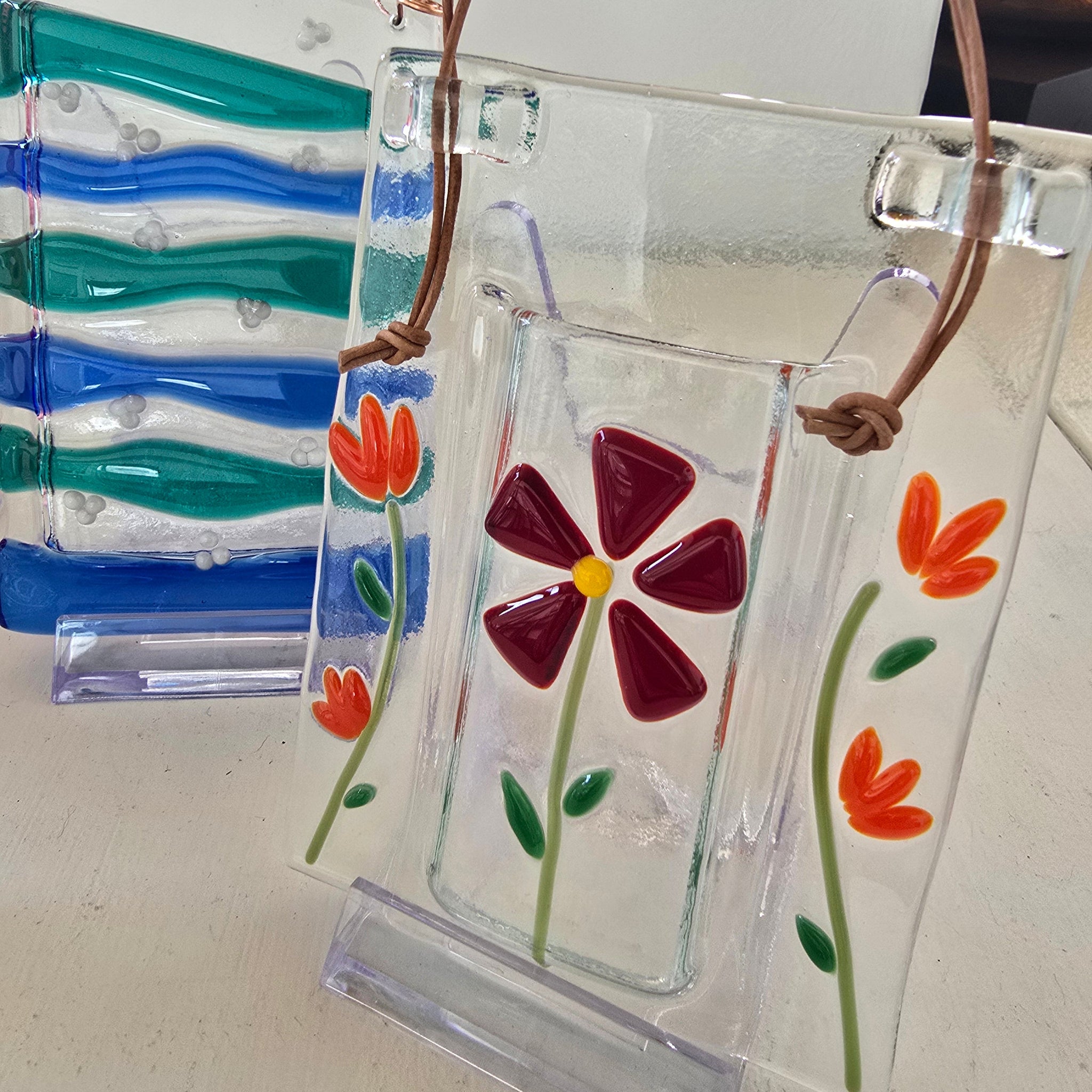 Fused Glass Pocket Vase - Tuesday, August 5 (6-8pm)