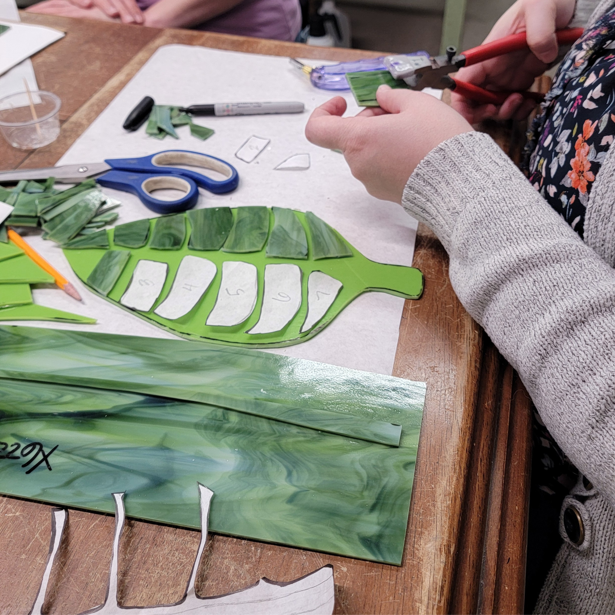 Fused Glass Leaves - November 15 (10am-12pm)