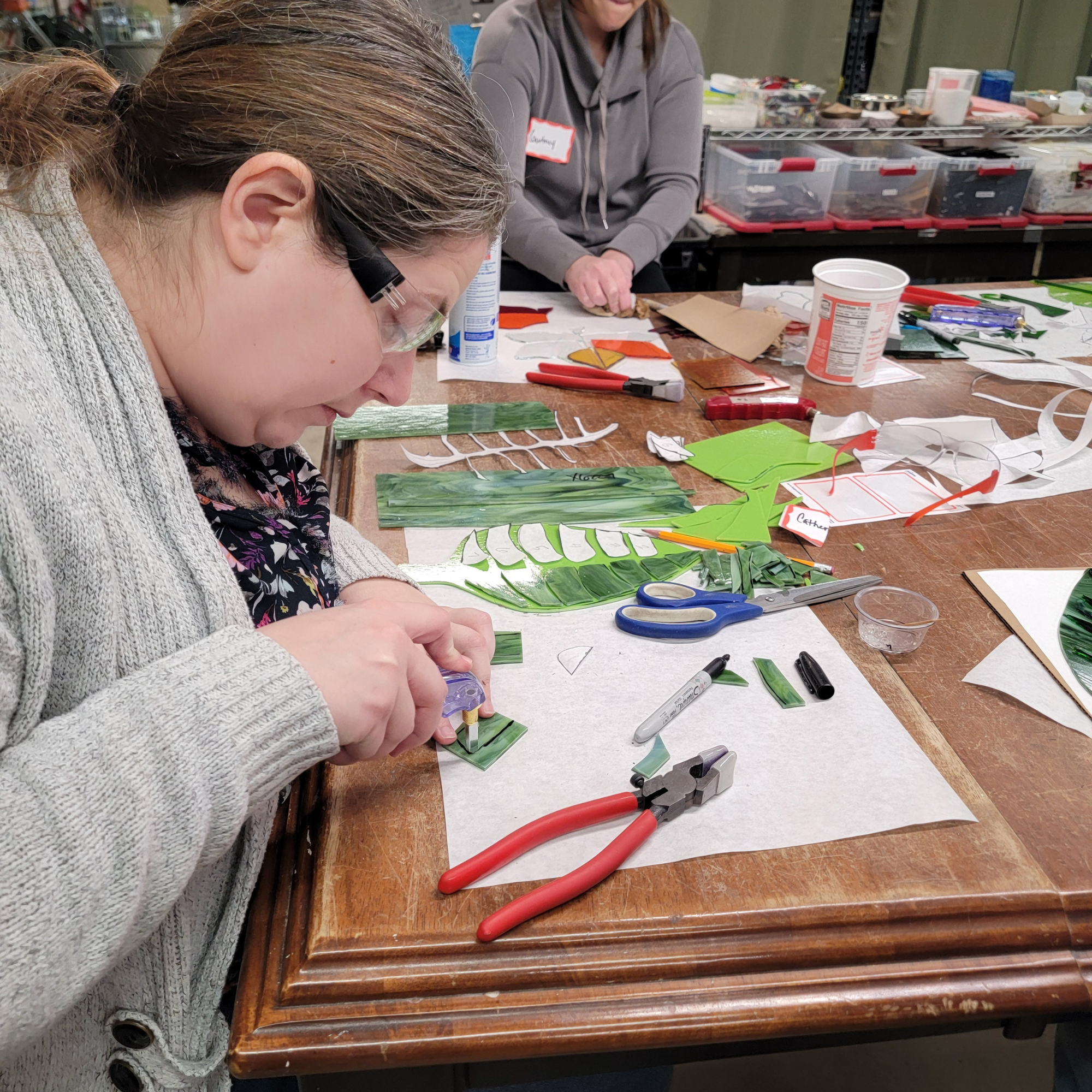 Fused Glass Leaves - November 15 (10am-12pm)