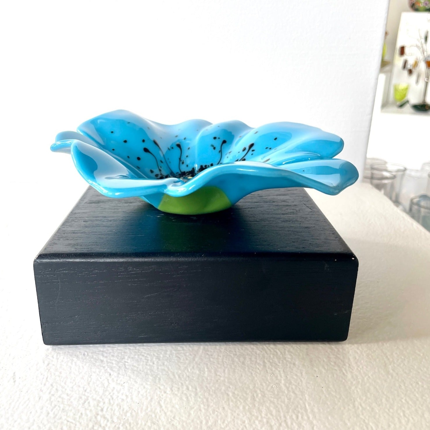 Fused Glass Flower Bowls - April 6