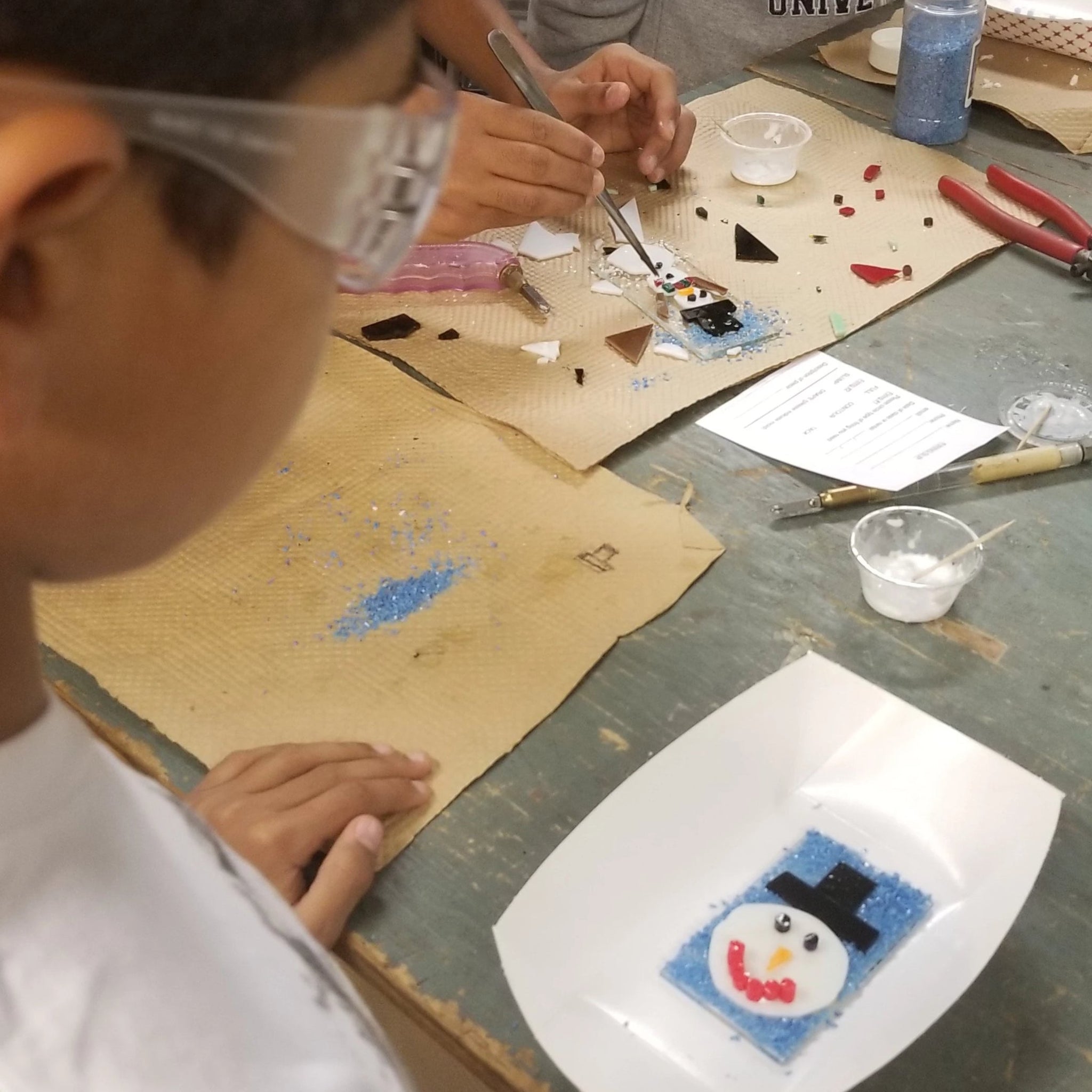 Fused Glass Ornament Workshop: Saturday, November 29 (choose your time slot)