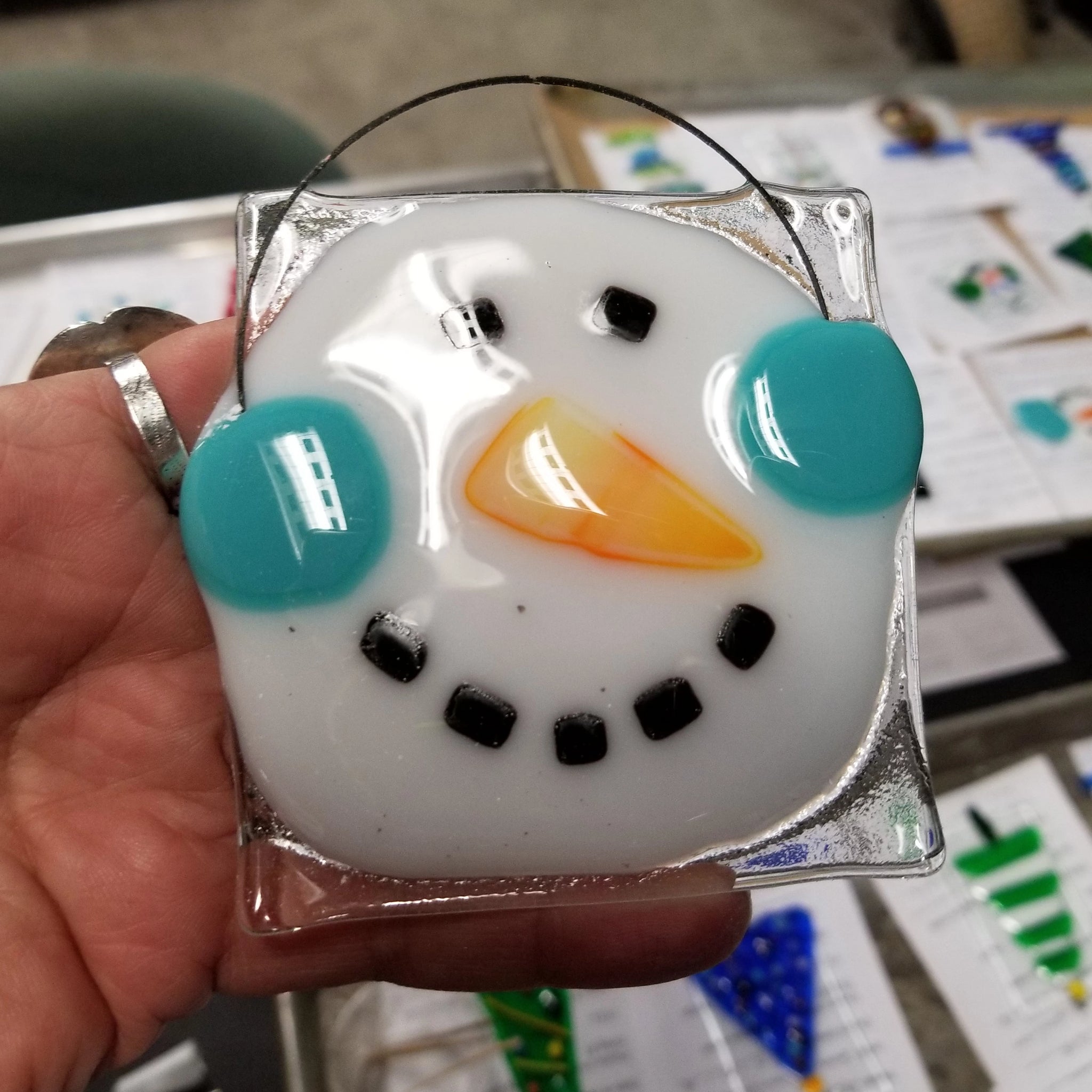 Fused Glass Ornament Workshop: Saturday, November 29 (choose your time slot)