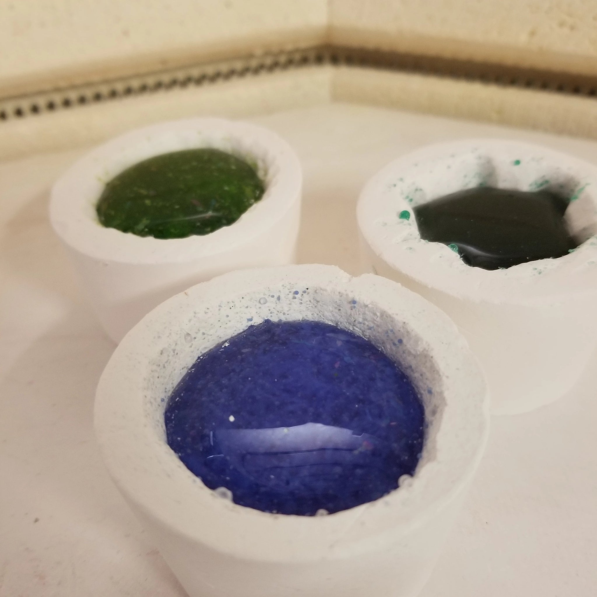 Kiln Cast Glass objects