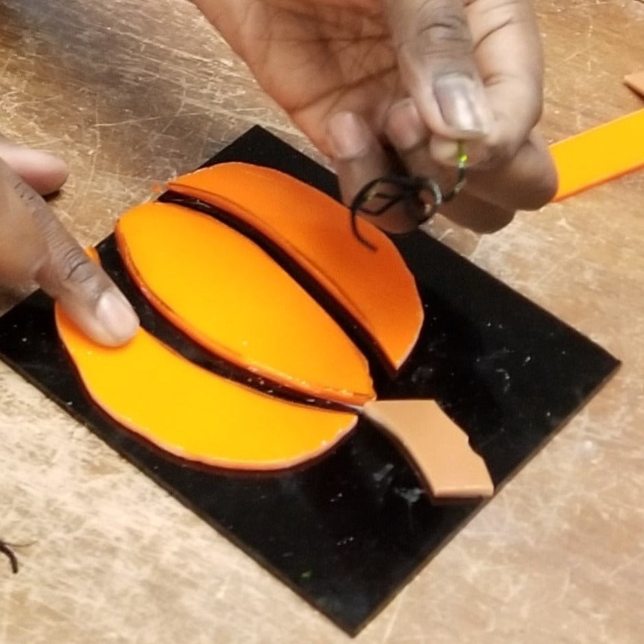 Fused Glass Suncatchers- Halloween & Fall - October 21