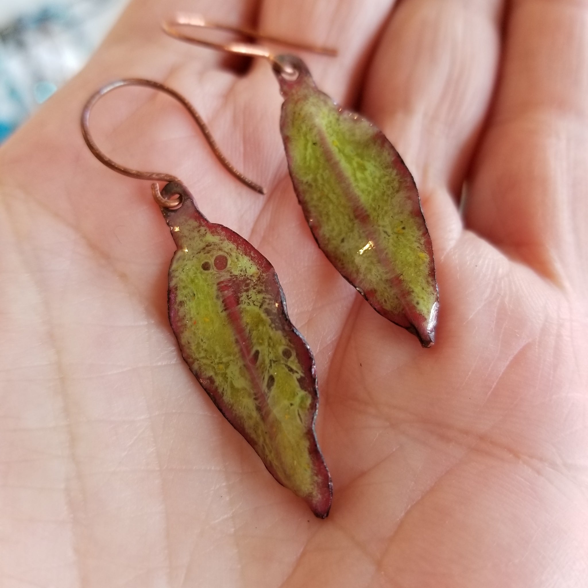 Leaf Earrings - Tina Tavolacci