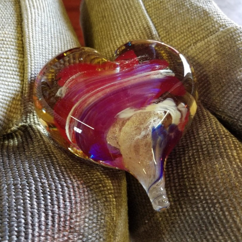 Remembrance Art Heart - Color: Vineyard