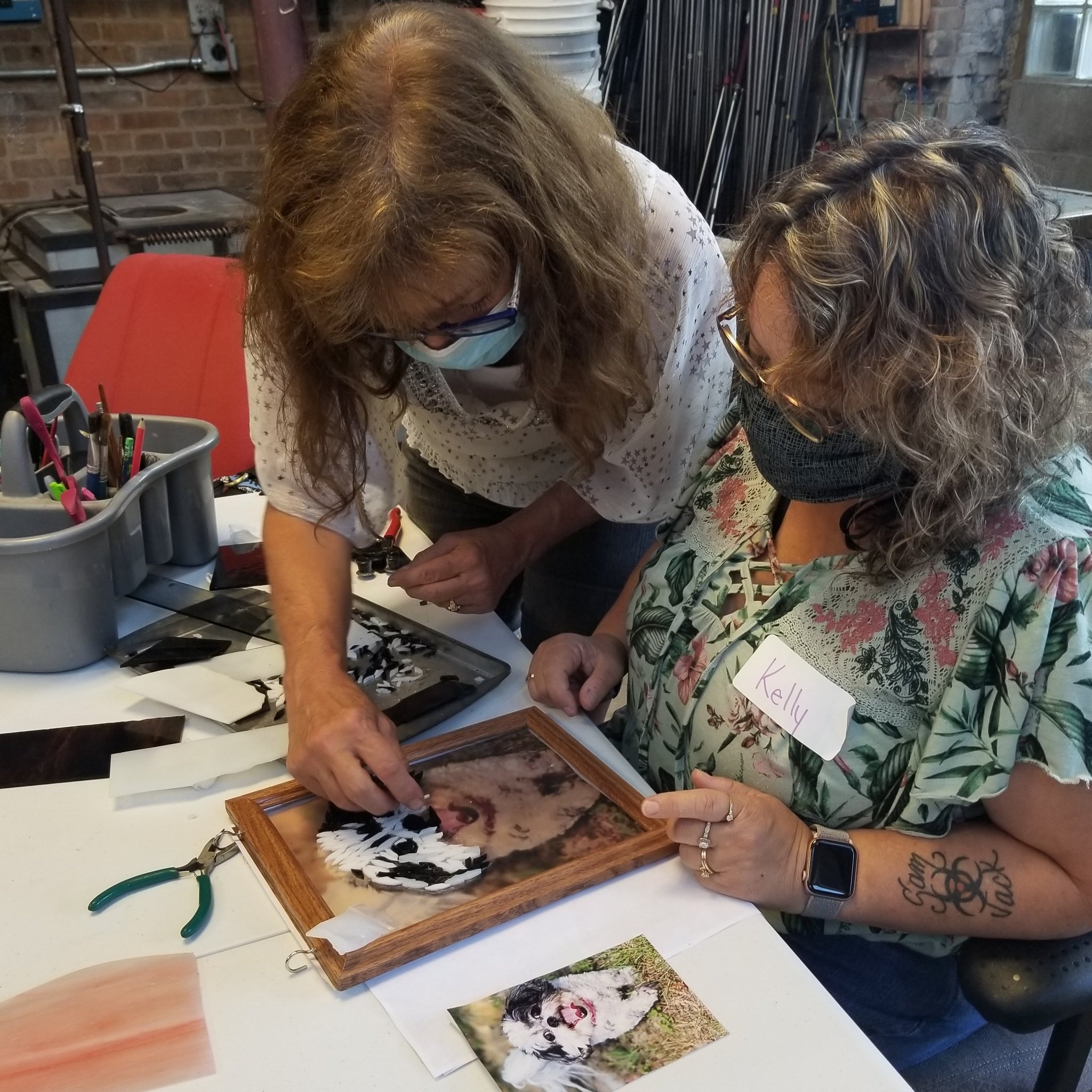 Pet Mosaic Class with Mary Alexander