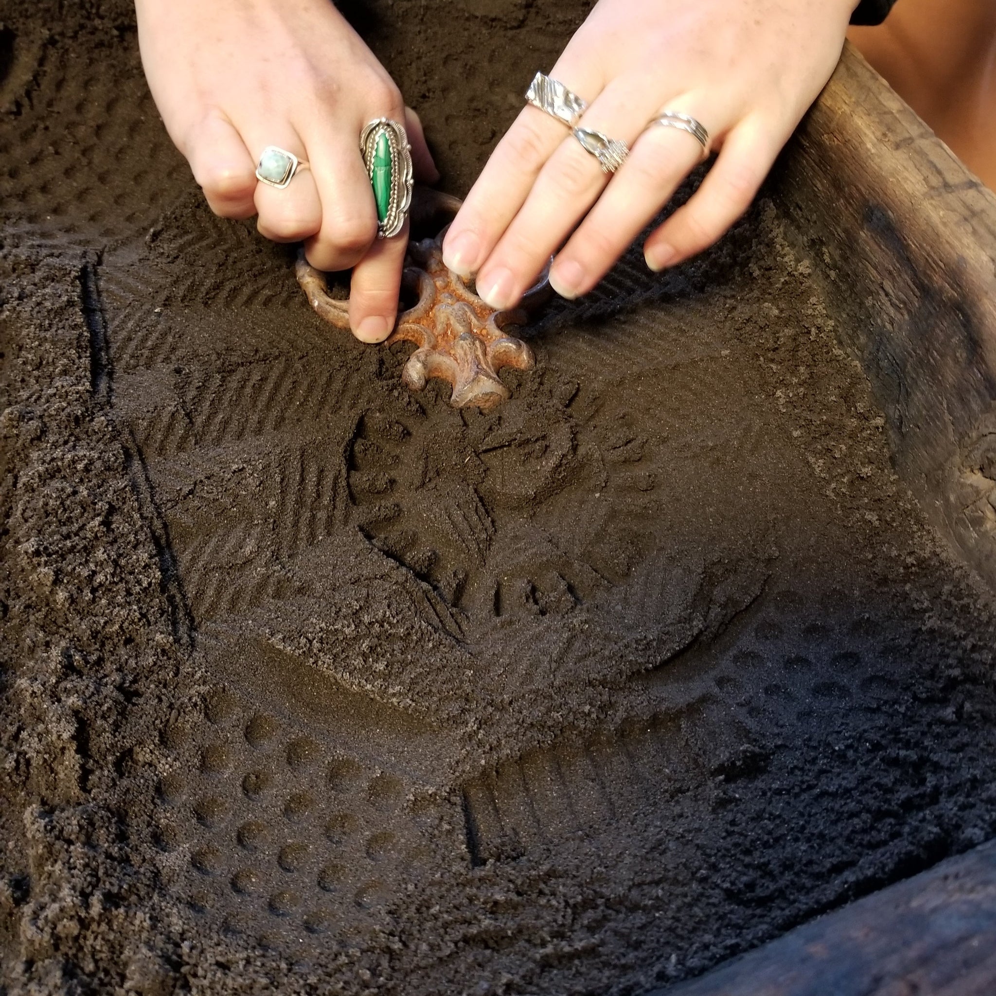 Open-Faced Ladle Casting - Sunday, February 26