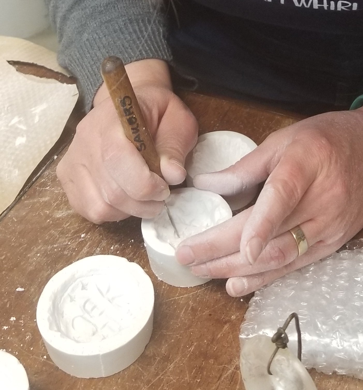 Kiln Casting: Glass Pocket Stones - April 30