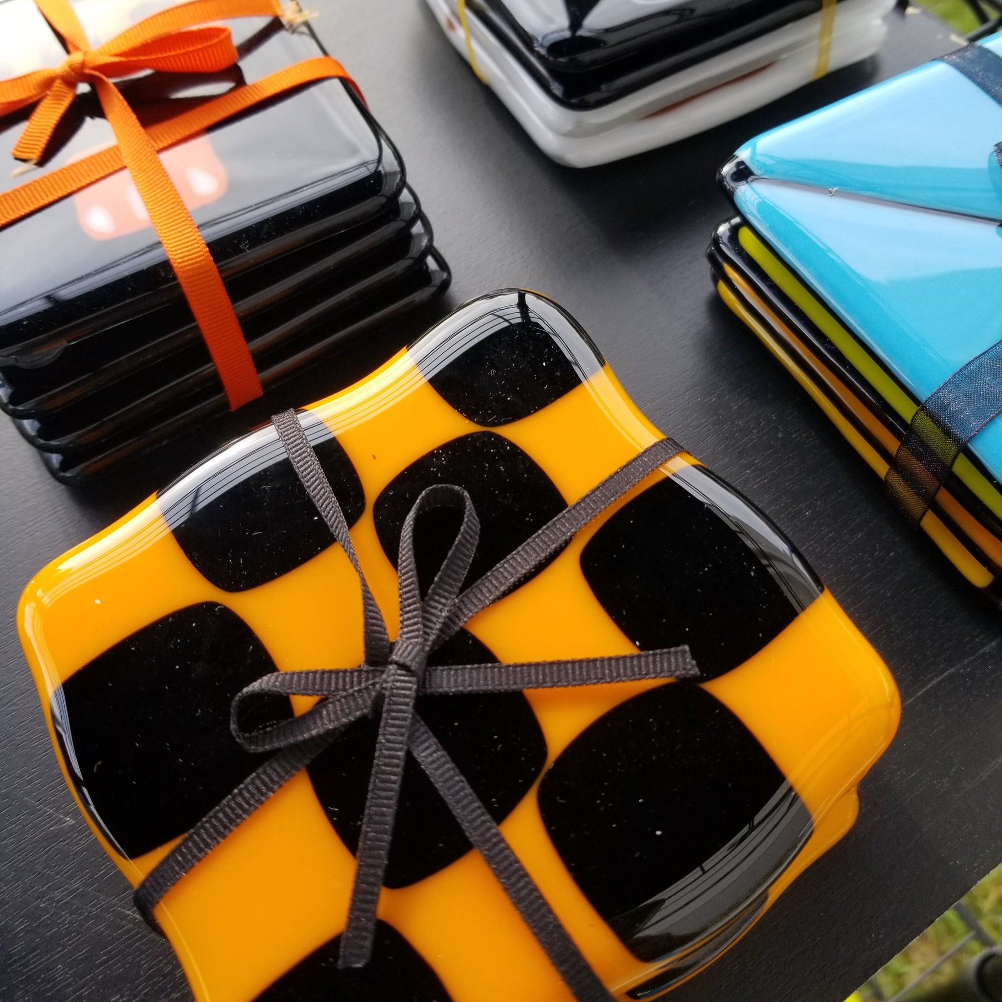 Fused Glass Coasters - Saturday, June 18