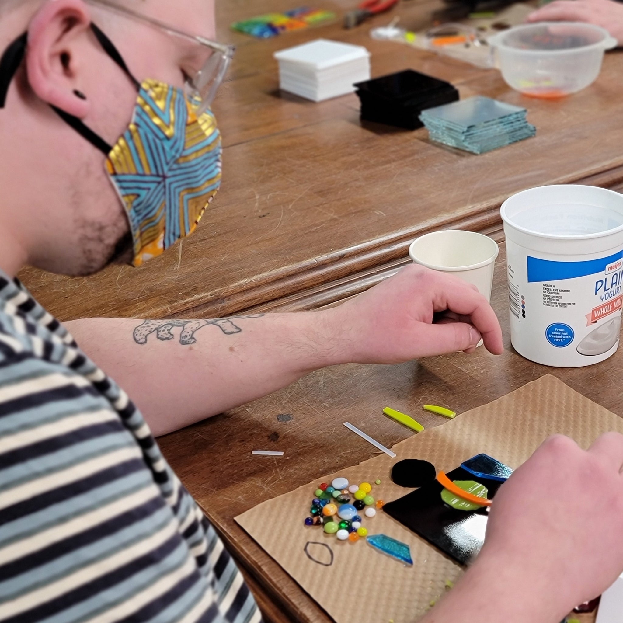 Fused Glass Coasters - Saturday, June 18