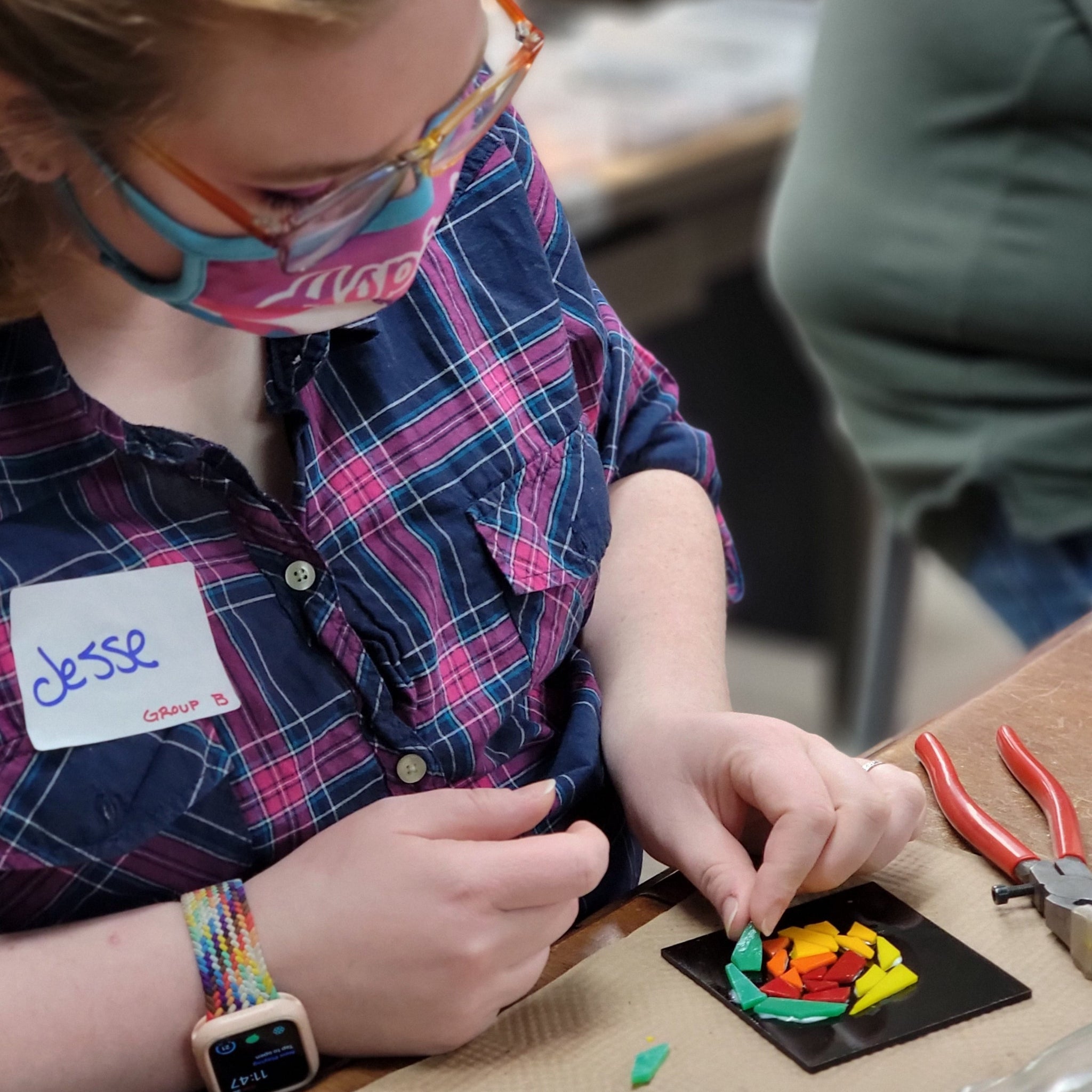 Fused Glass Coasters - Saturday, June 18