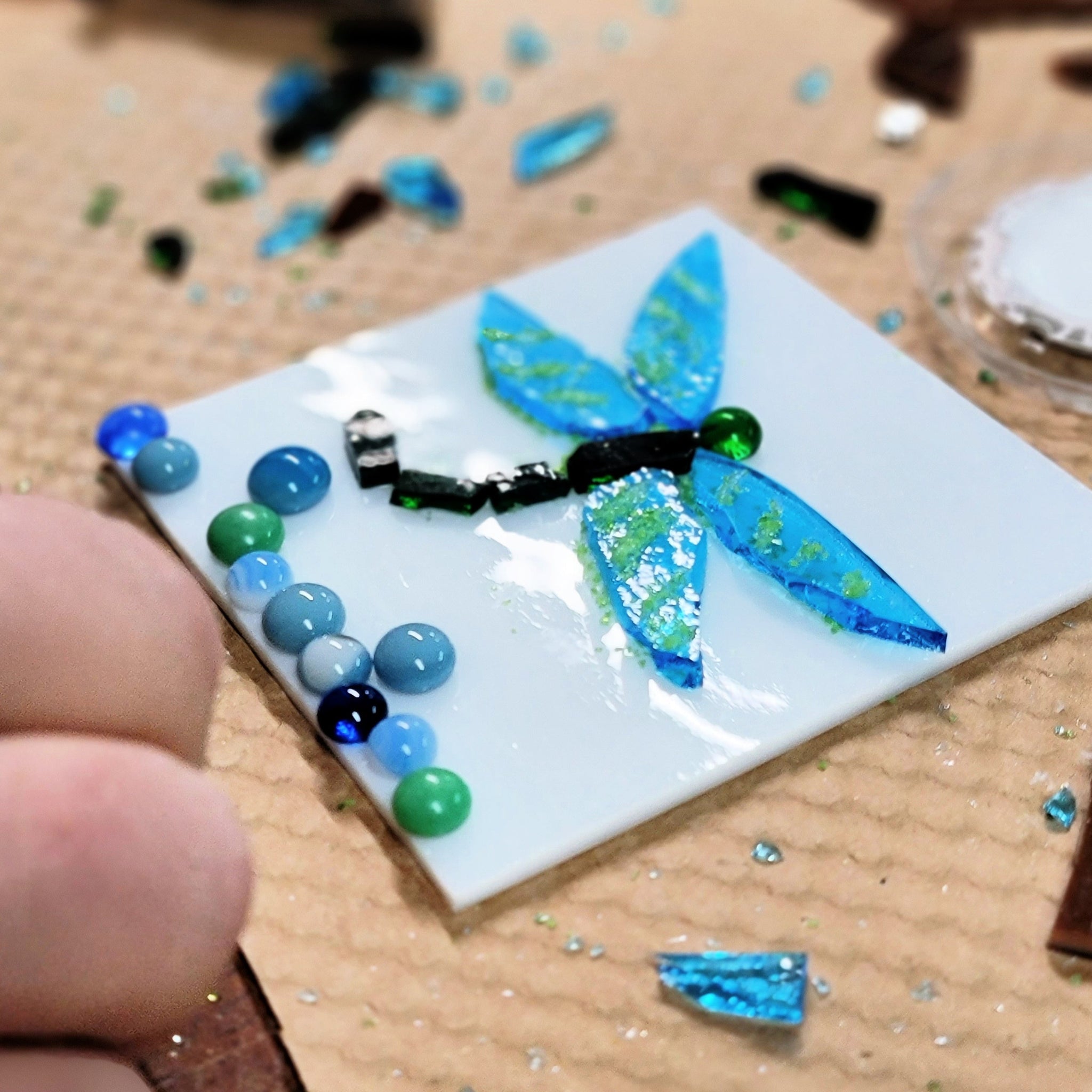 Fused Glass Coasters - Saturday, June 18