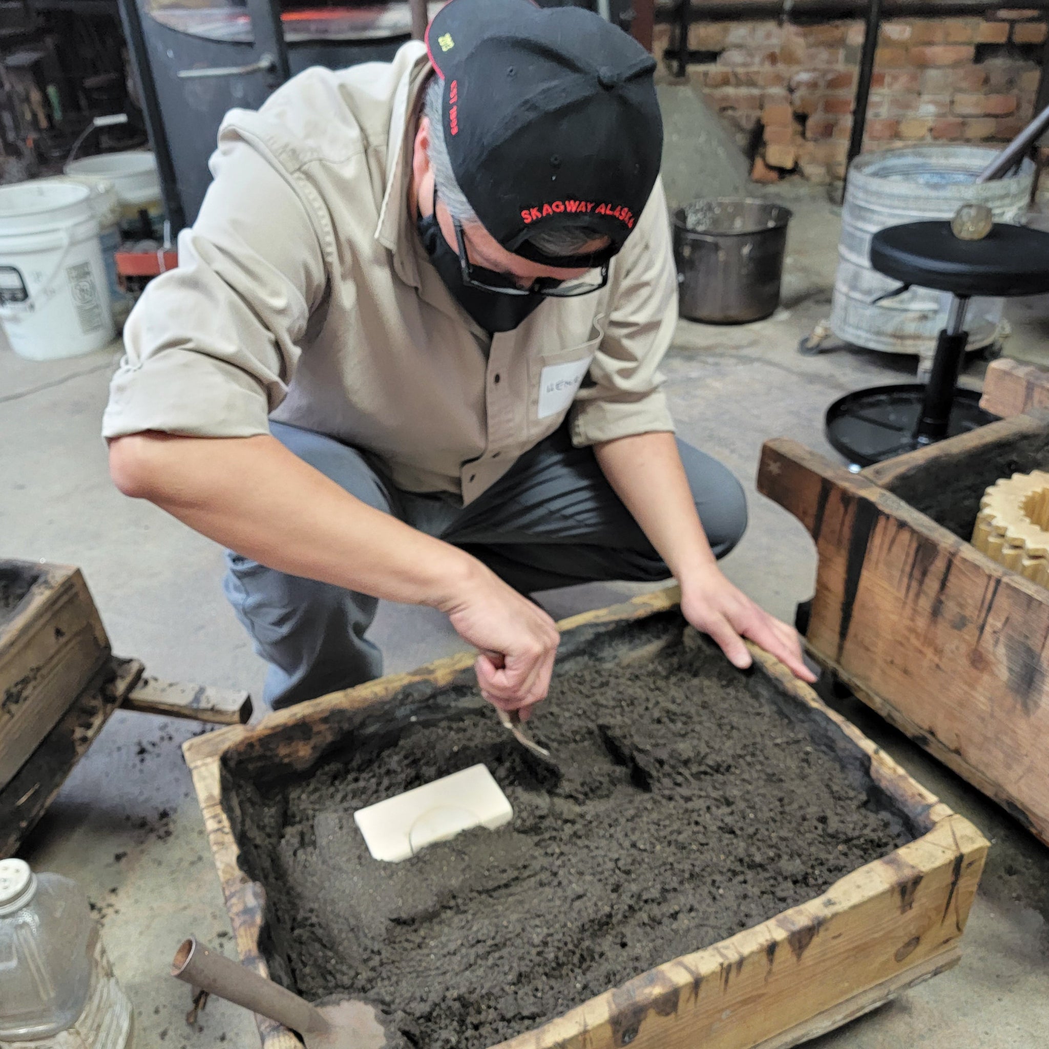 Open-Faced Ladle Casting - Sunday, February 26