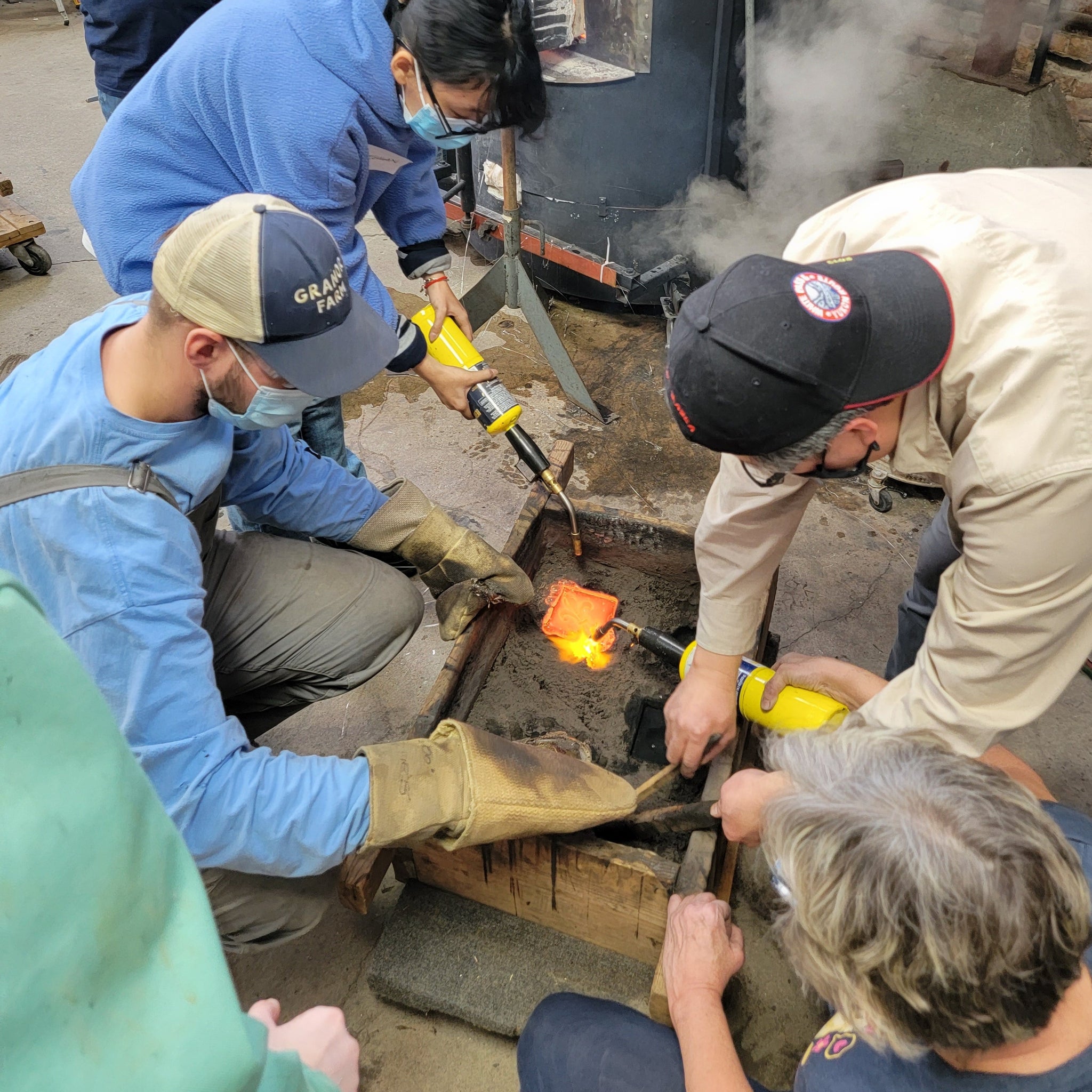 Open-Faced Ladle Casting - Sunday, February 26