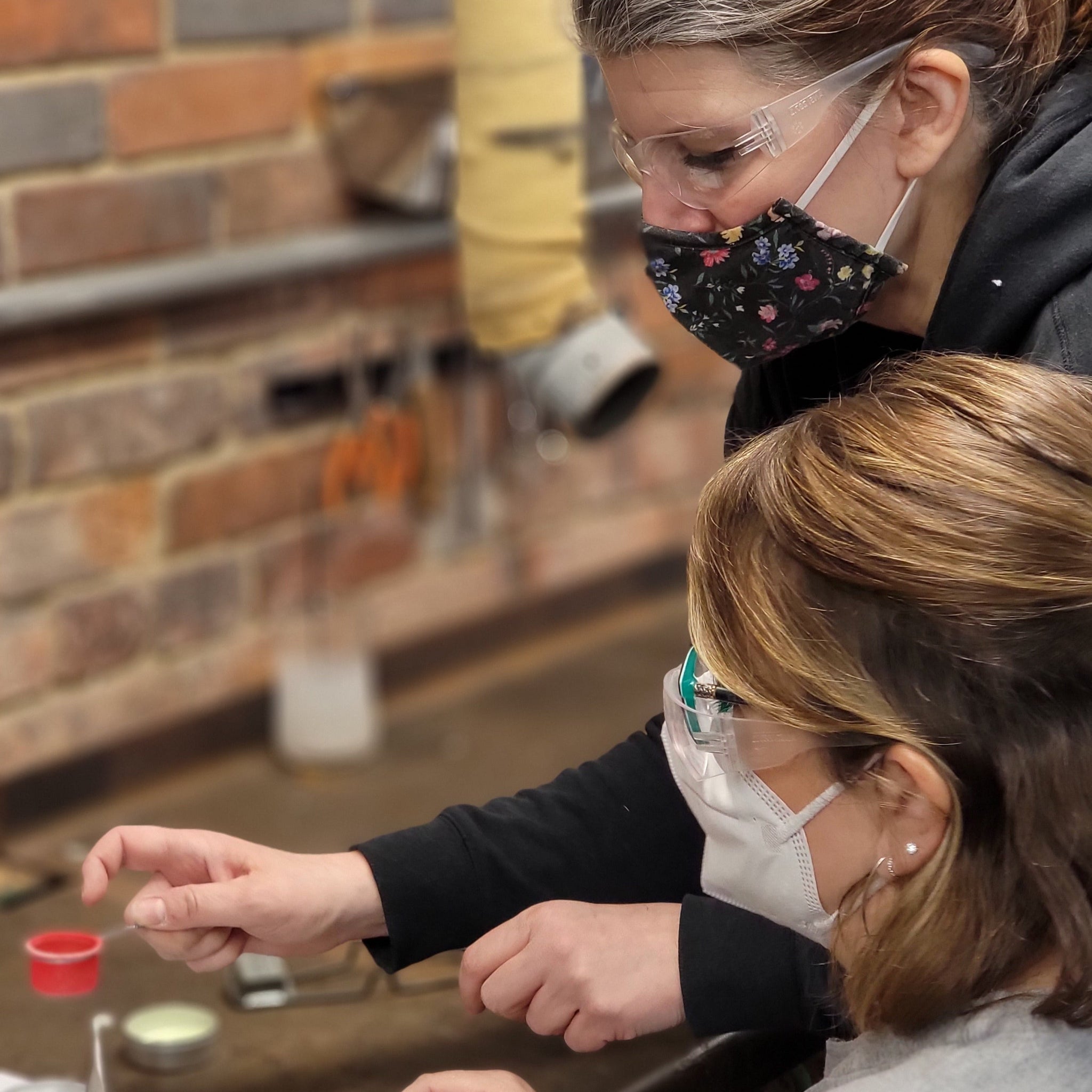 Torch-Fired Enamel Pendants - Wednesday, December 14