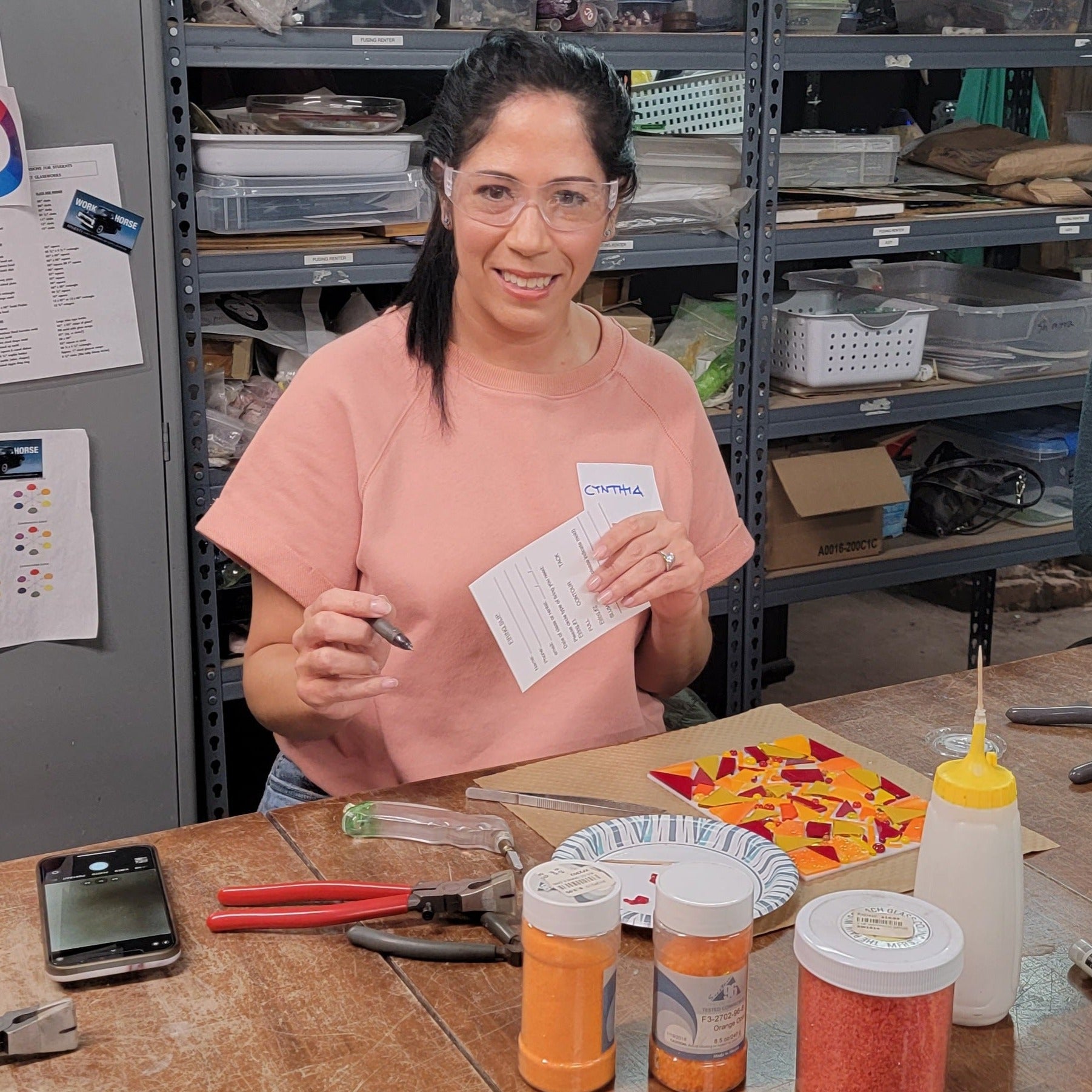 NEW! Fused Glass Flower Bowls - Thursday, June 30