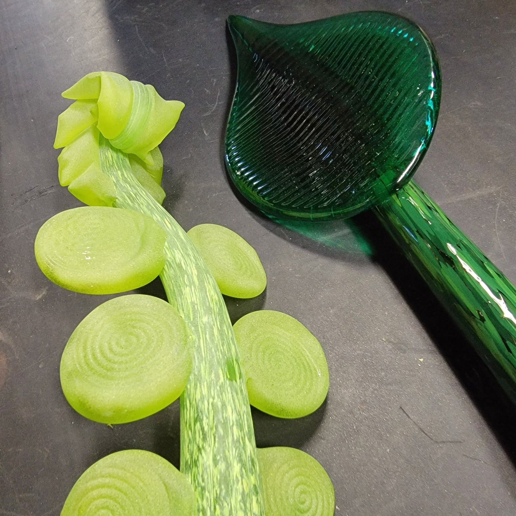 NEW! Glass & Copper Finials - Saturday, March 11