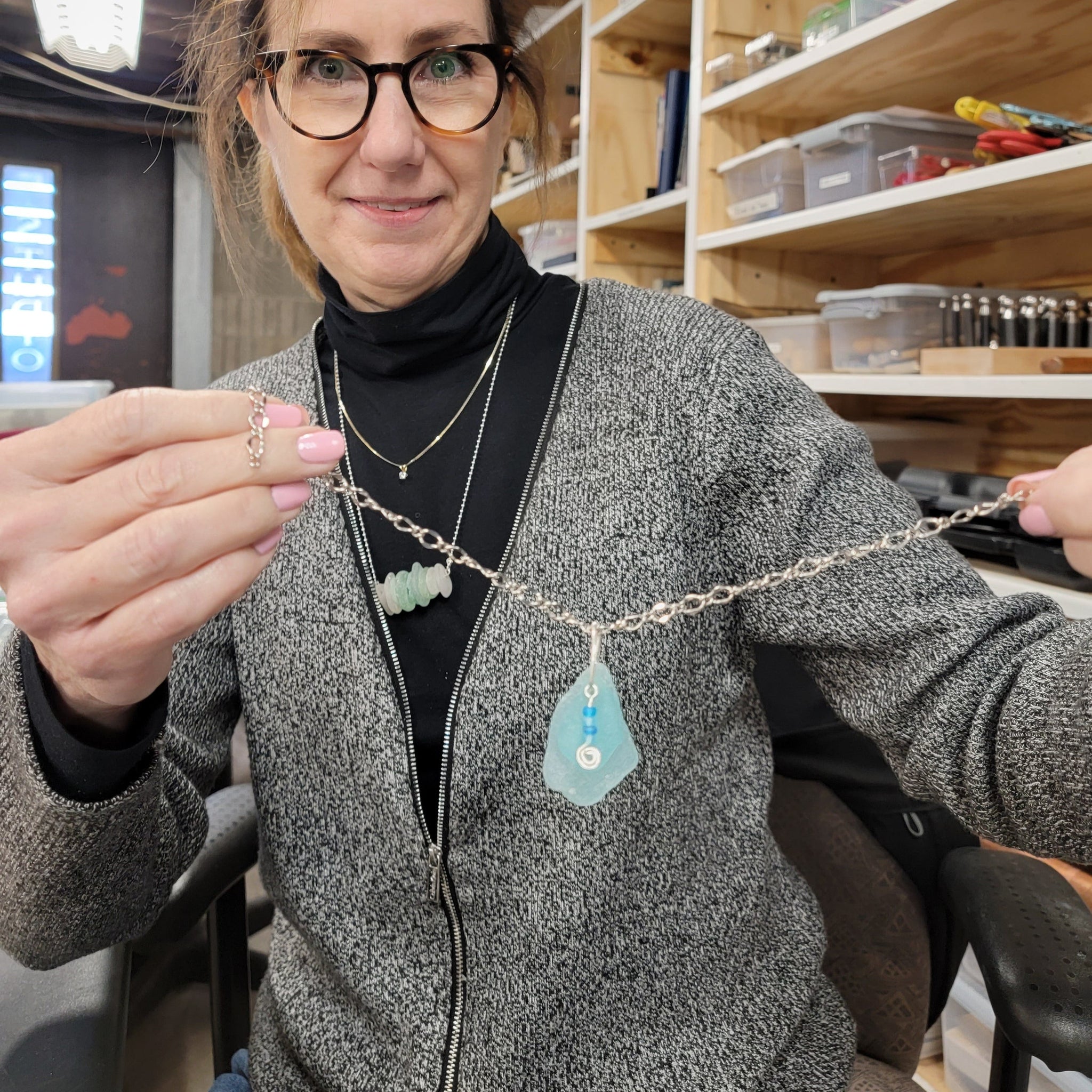 Beach Glass Jewelry - Wednesday, Nov 9