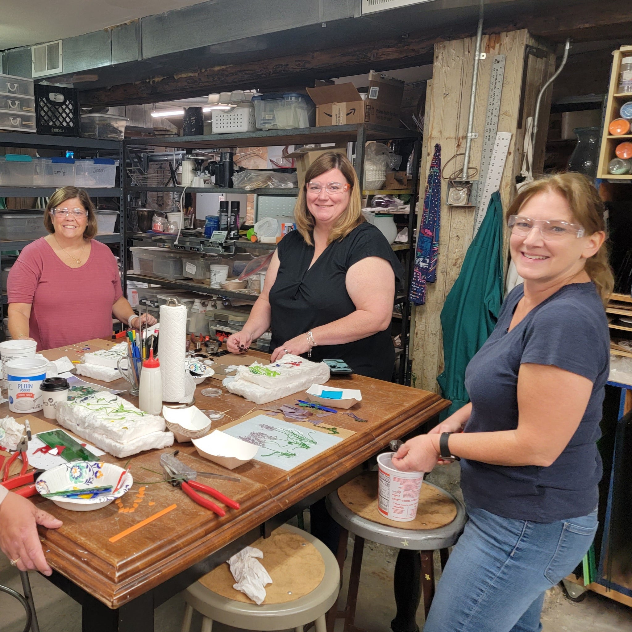 NEW! Herb Plant Stakes: Fused Glass - Wednesday, April 26