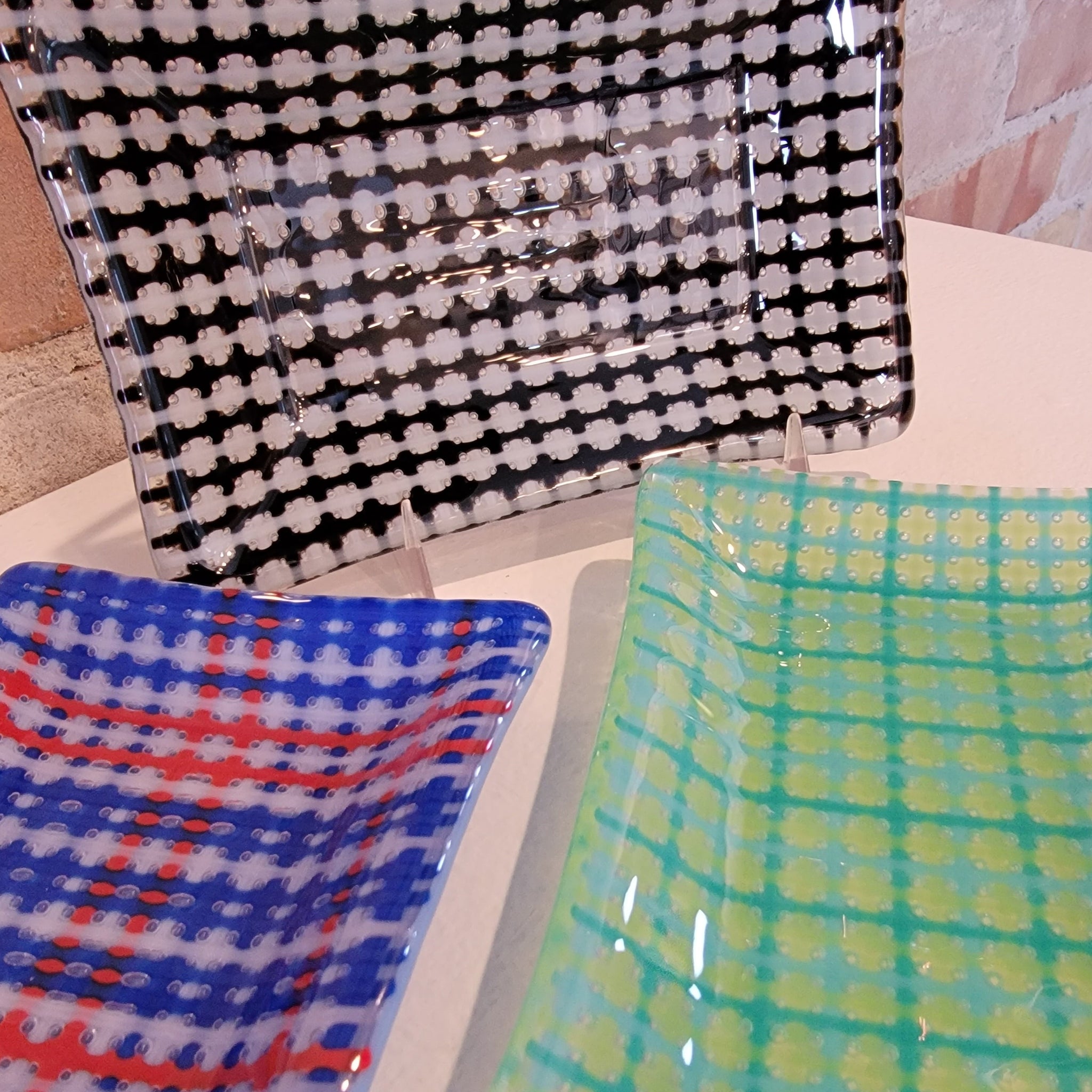 NEW! Bubble Technique Soap Dish (Glass Fusing) - Wednesday, February 8