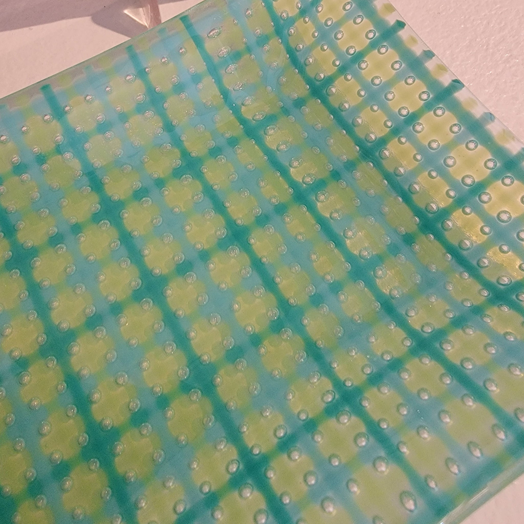 NEW! Bubble Technique Soap Dish (Glass Fusing) - Wednesday, February 8