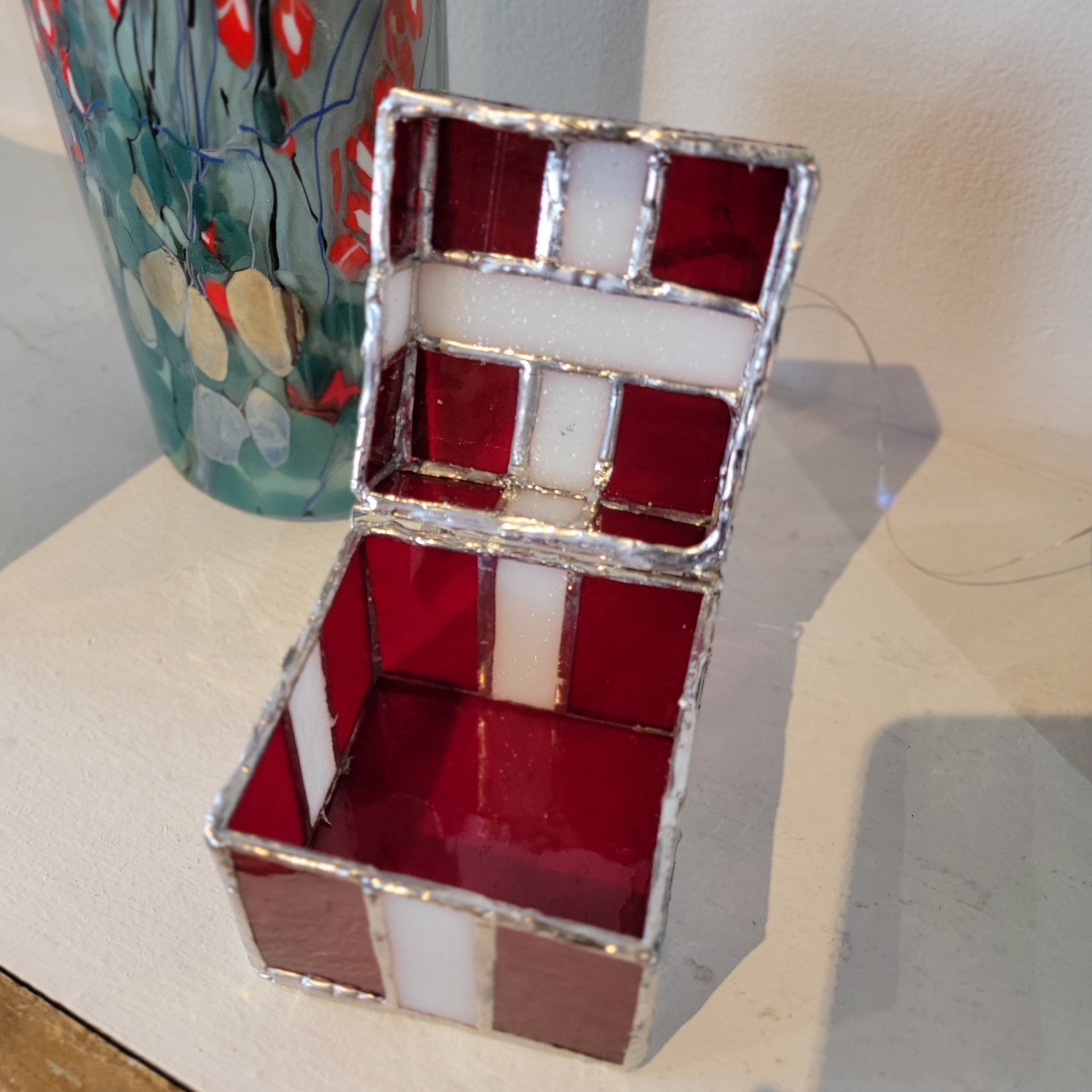 Stained Glass Hinged Box - Sundays, April 16 & 23
