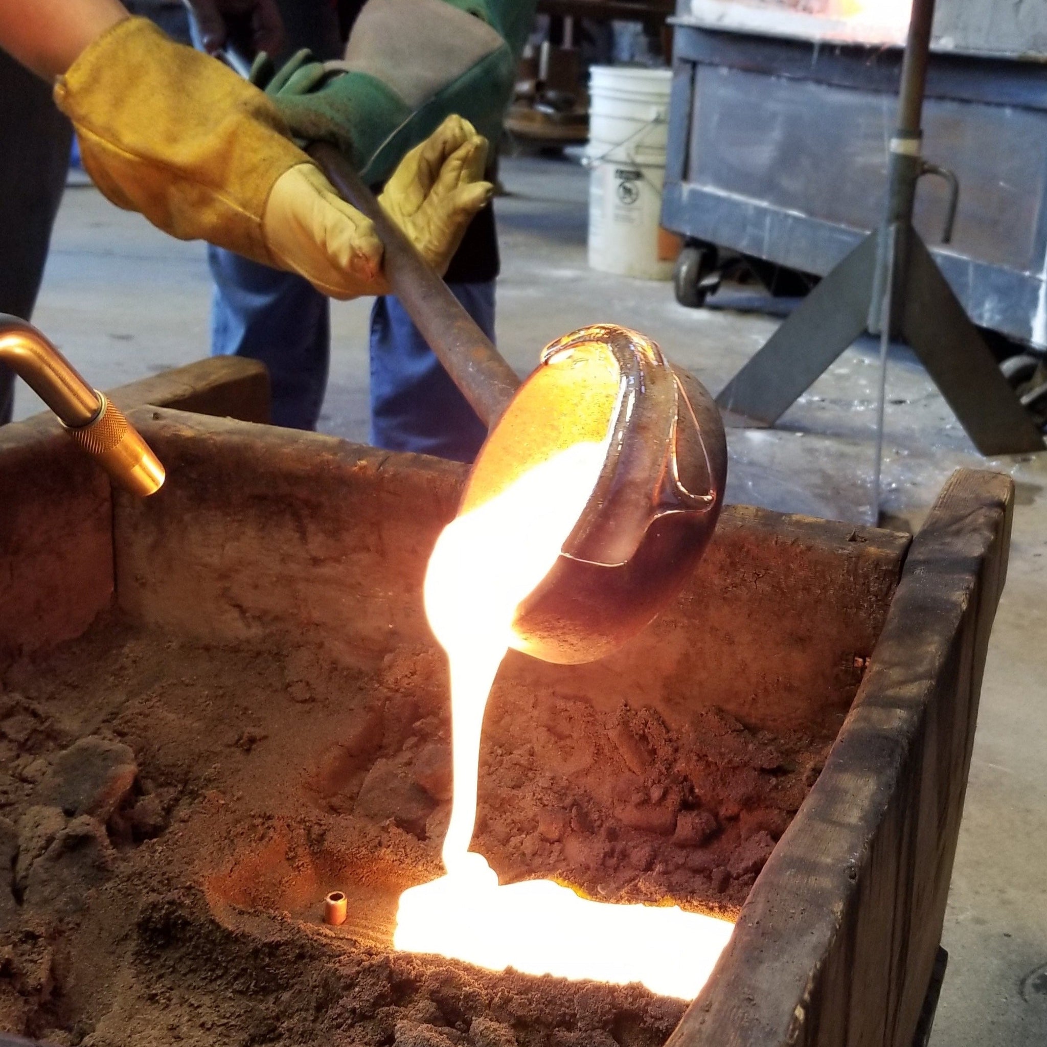 Open-Faced Ladle Casting - Sunday, February 26