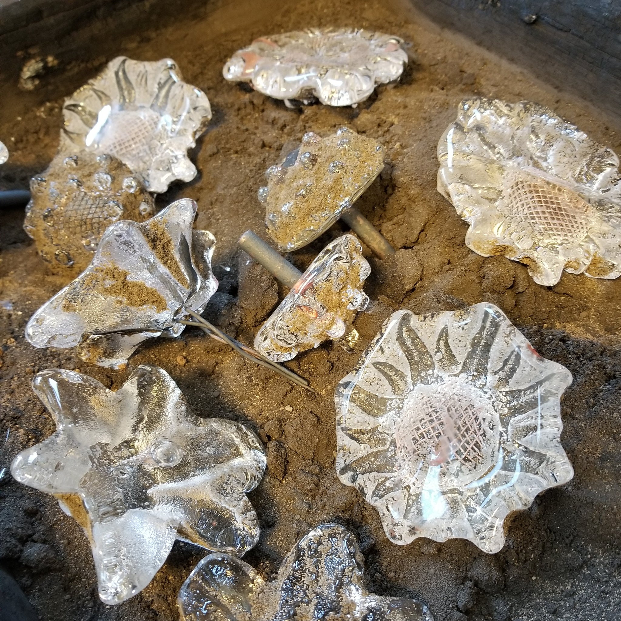 Garden Art: Open-Faced Ladle Casting - Sunday, April 23