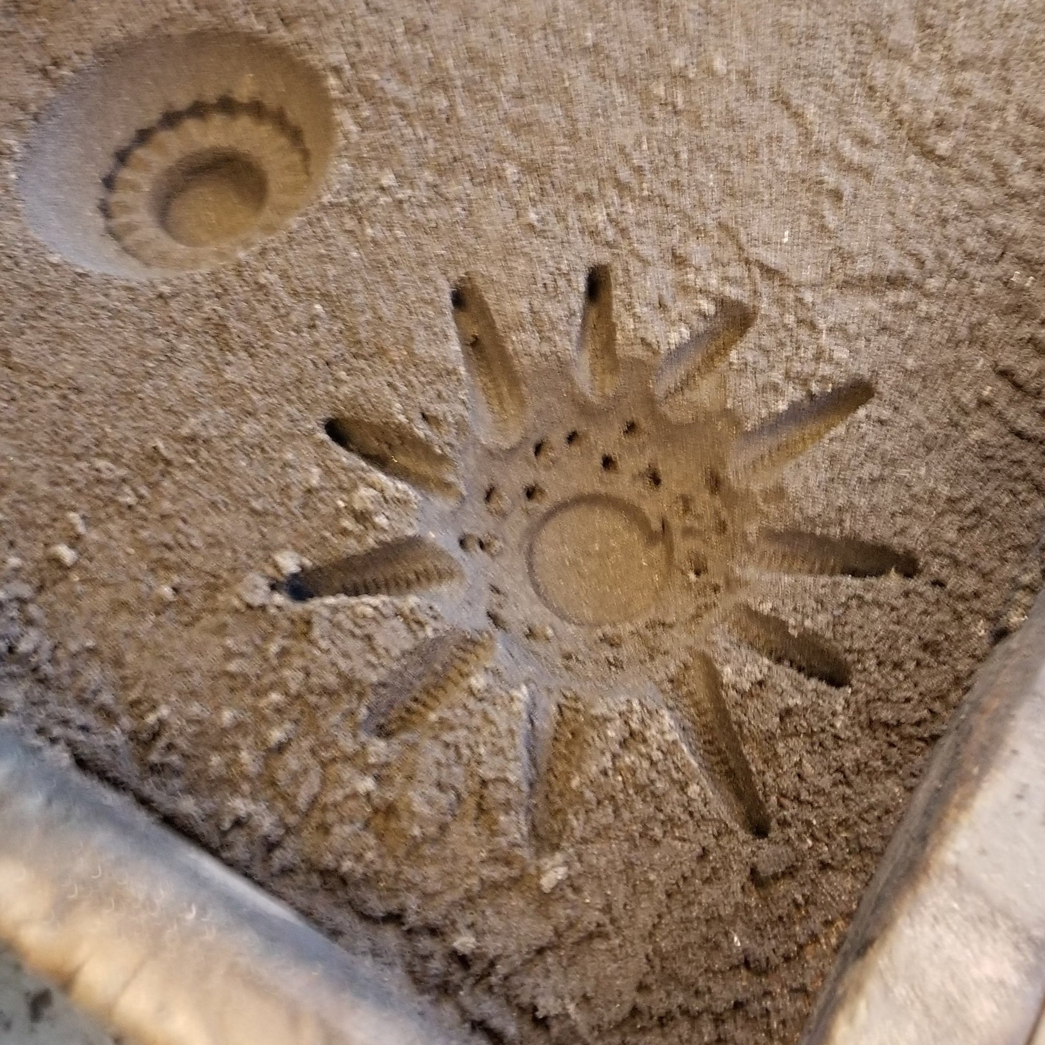 Garden Art: Open-Faced Ladle Casting - Sunday, April 23