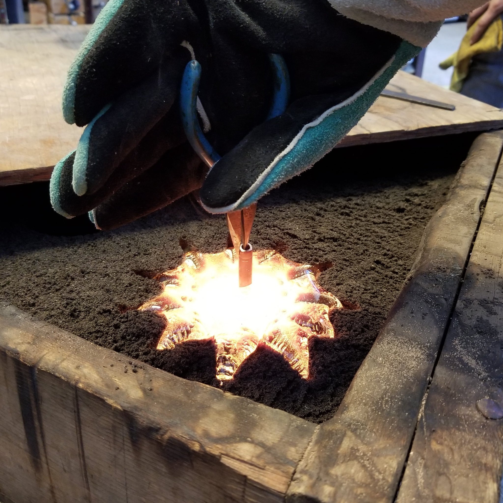 Garden Art: Open-Faced Ladle Casting - Sunday, April 23