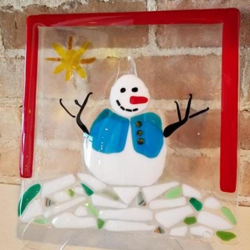 Holiday Fused Platter