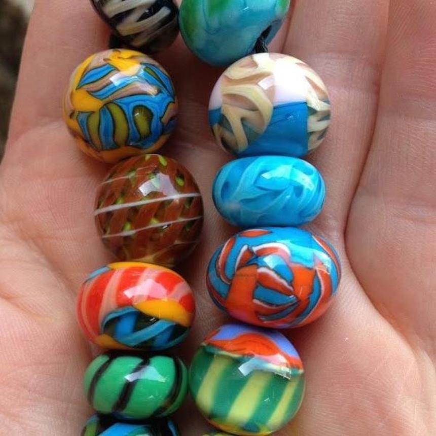 Beginning Lampwork beads