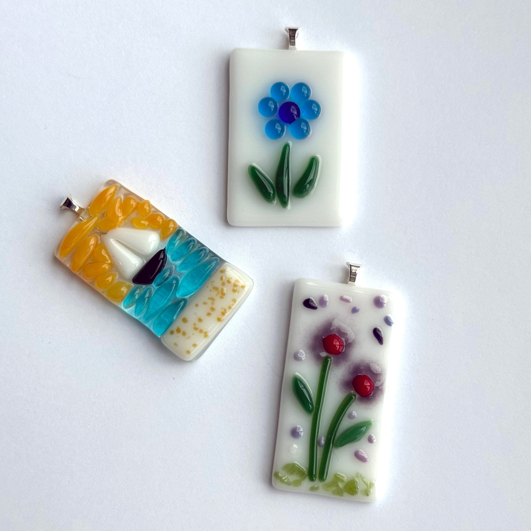 NEW! Fused Glass Pendants - Saturday, May 6