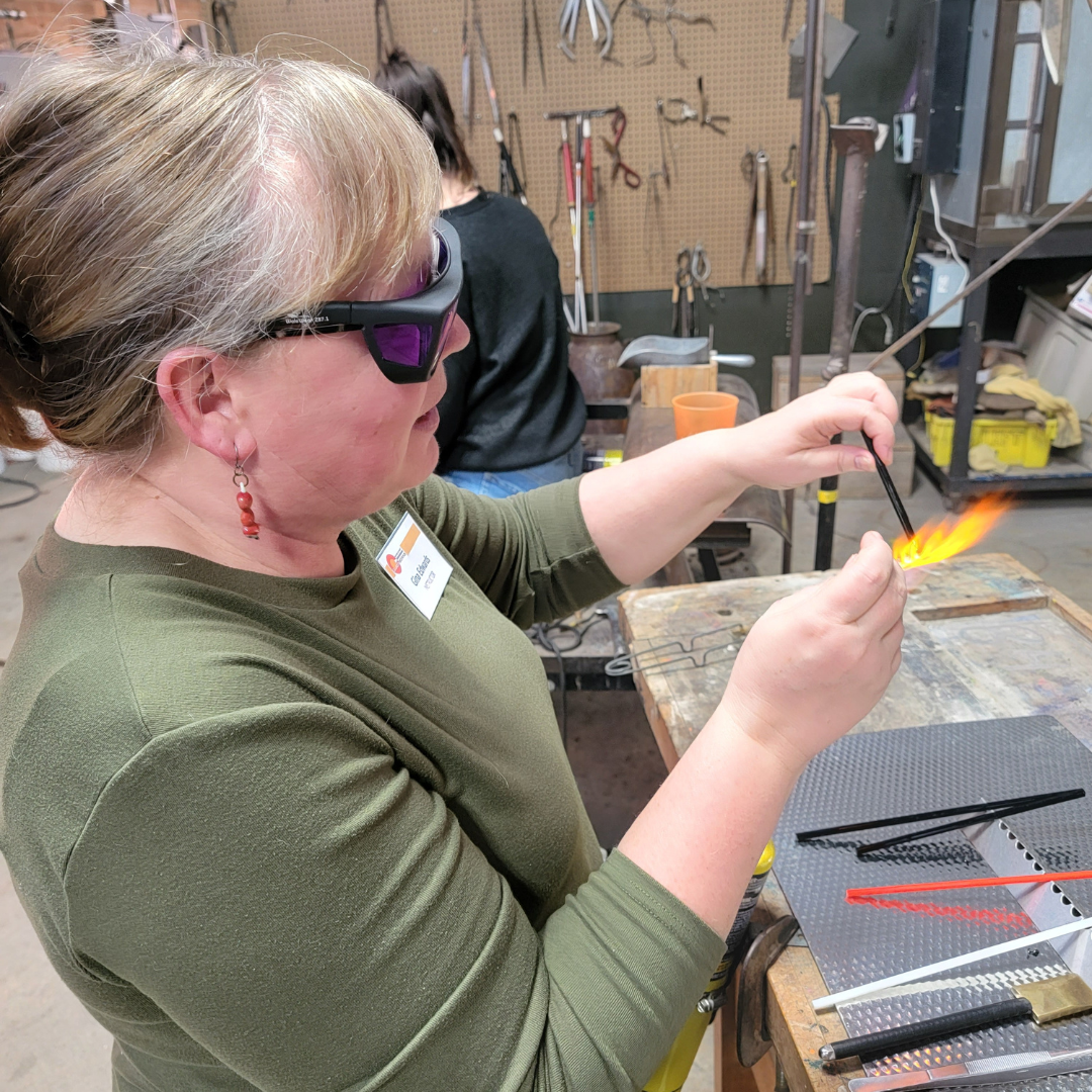 Glass Bead Earrings (Flameworking) - Monday, April 17