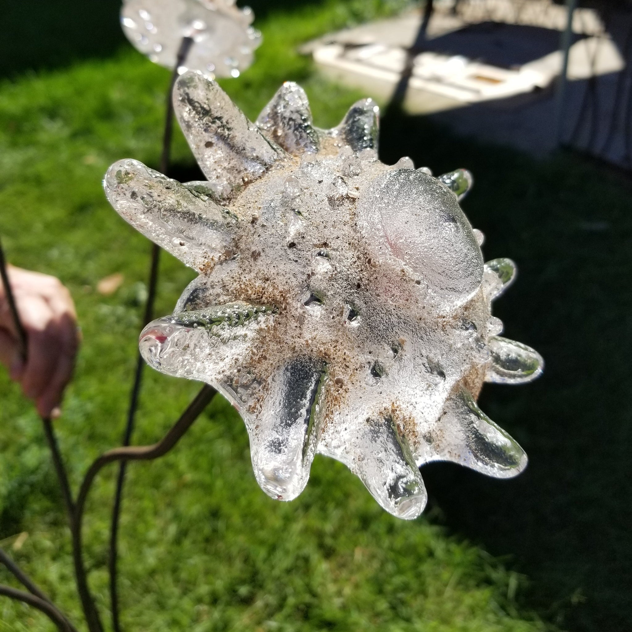 Garden Art: Open-Faced Ladle Casting - Sunday, April 23