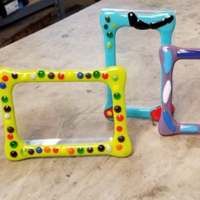 TGIF! Fused Glass Photo Frame - June 16