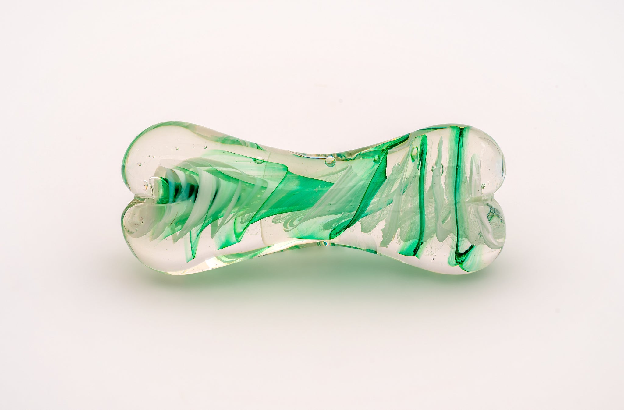 Remembrance Art Dog Bone - Color: Grass Green