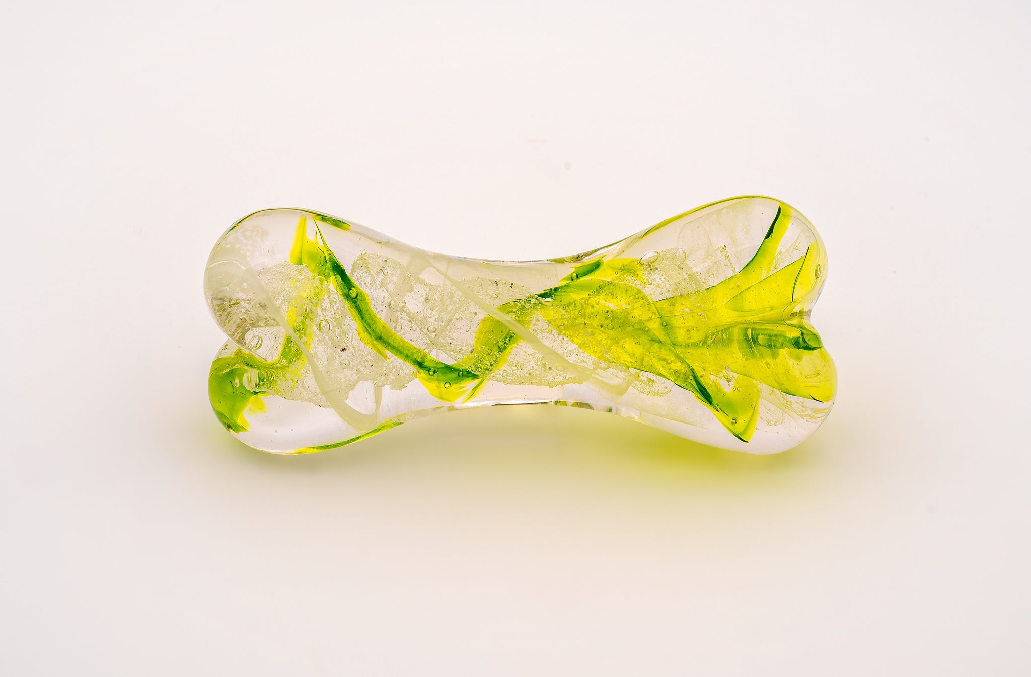 Remembrance Art Dog Bone - Color: Spring Meadow