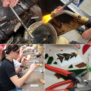 Holiday Taste of Glass! 3 Studios, 3 Projects! November 16